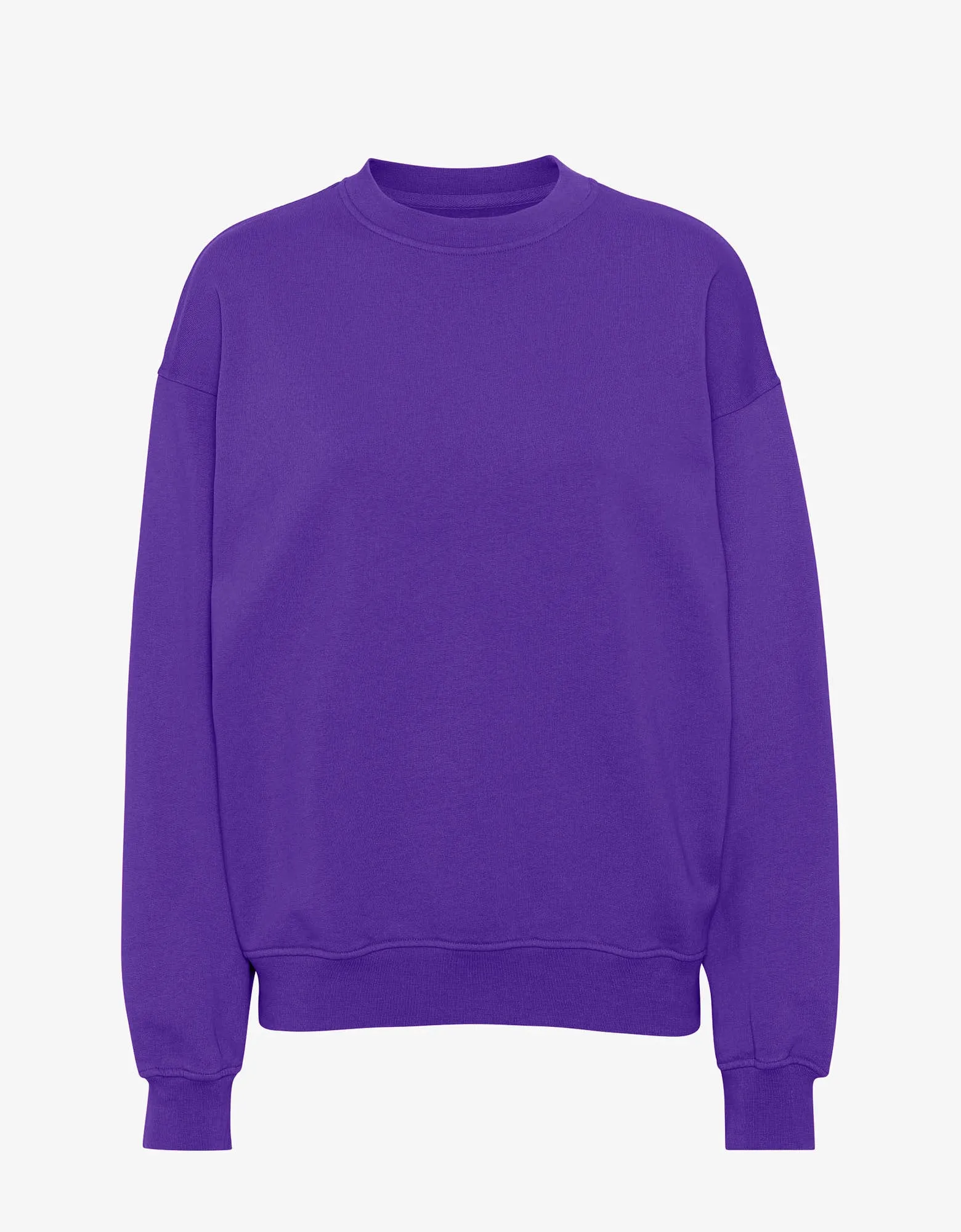 Organic Oversized Crew - Ultra Violet