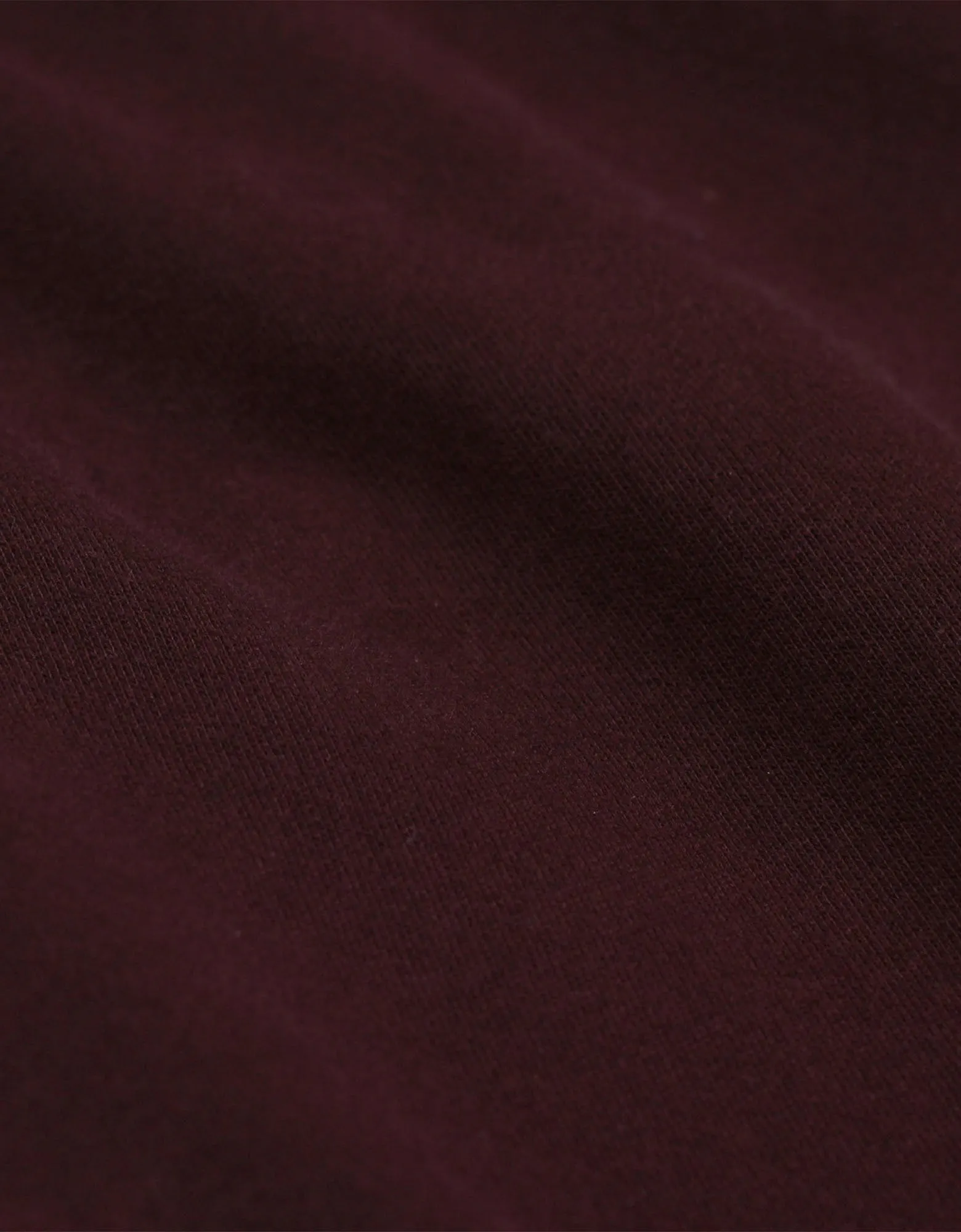 Organic Quarter Zip - Oxblood Red