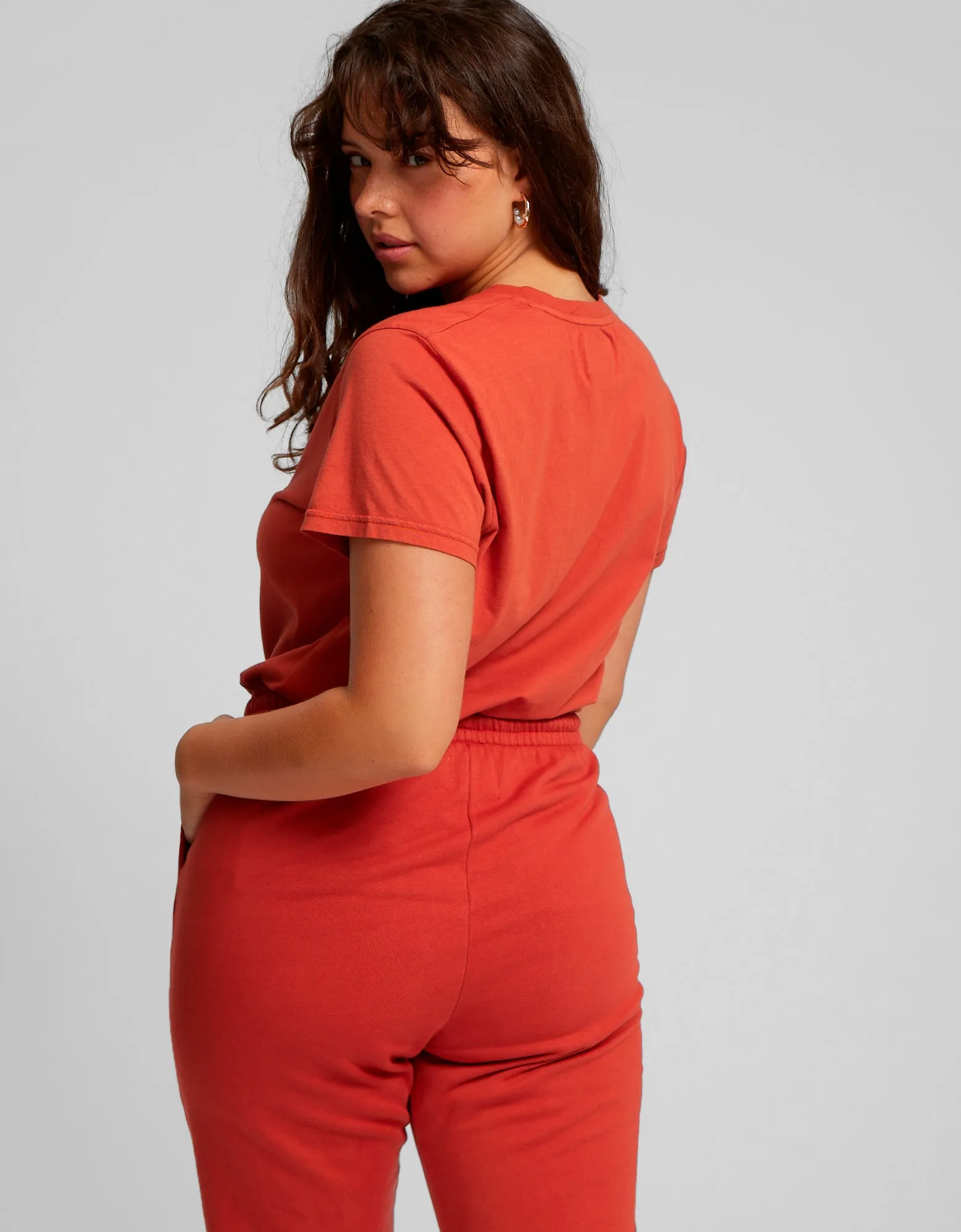 Organic Sweatpants - Coffee Brown
