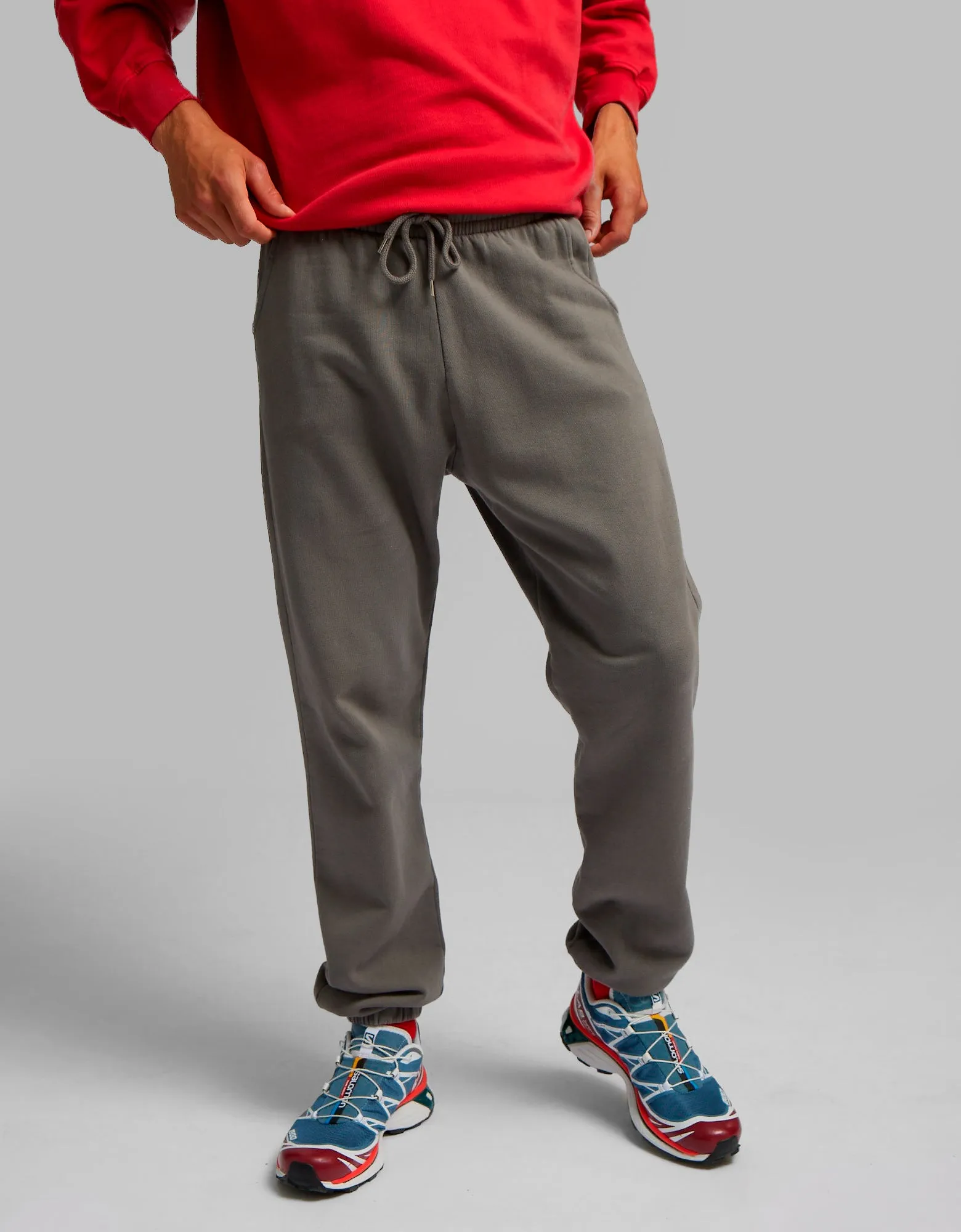 Organic Sweatpants - Limestone Grey