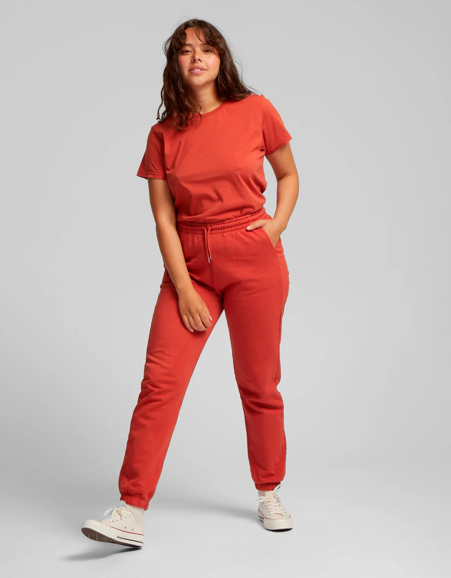 Organic Sweatpants - Steel Blue