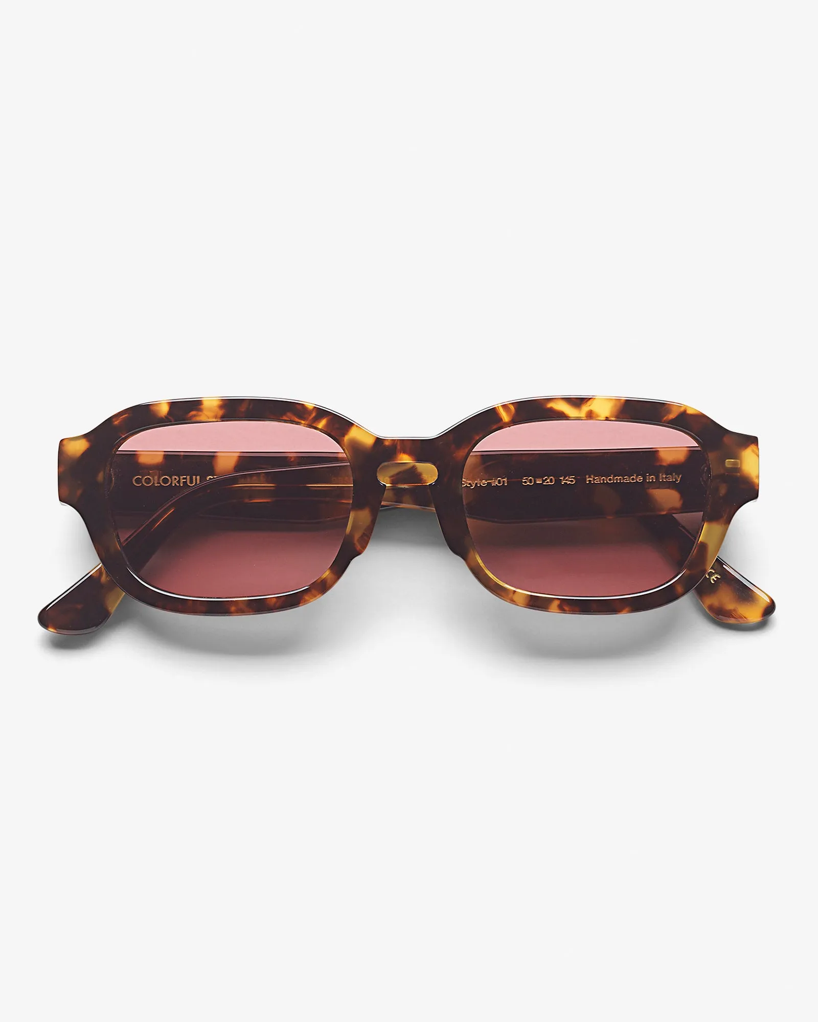 Sunglass 01 - Classic Havana - Dark Pink
