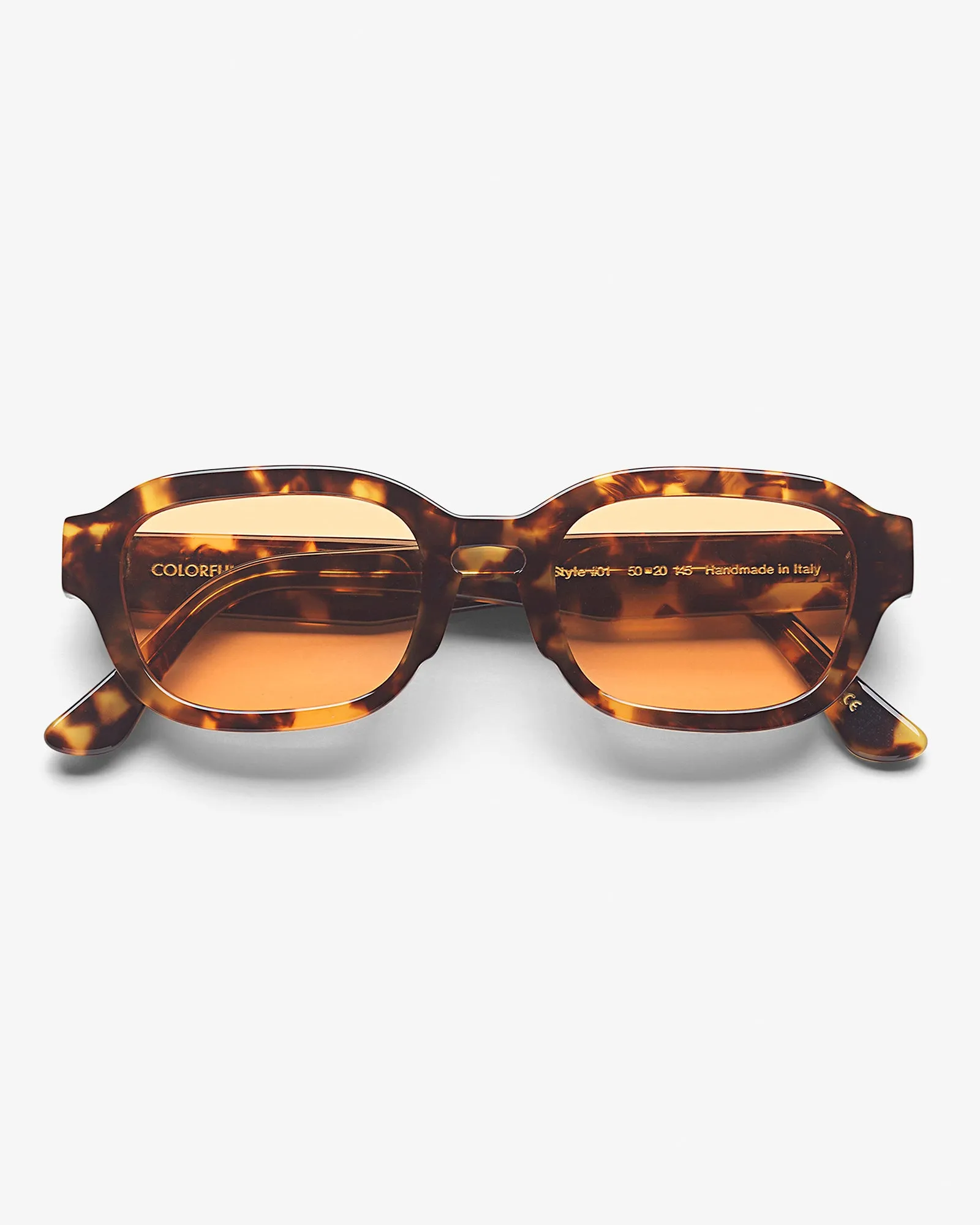 Sunglass 01 - Classic Havana - Orange