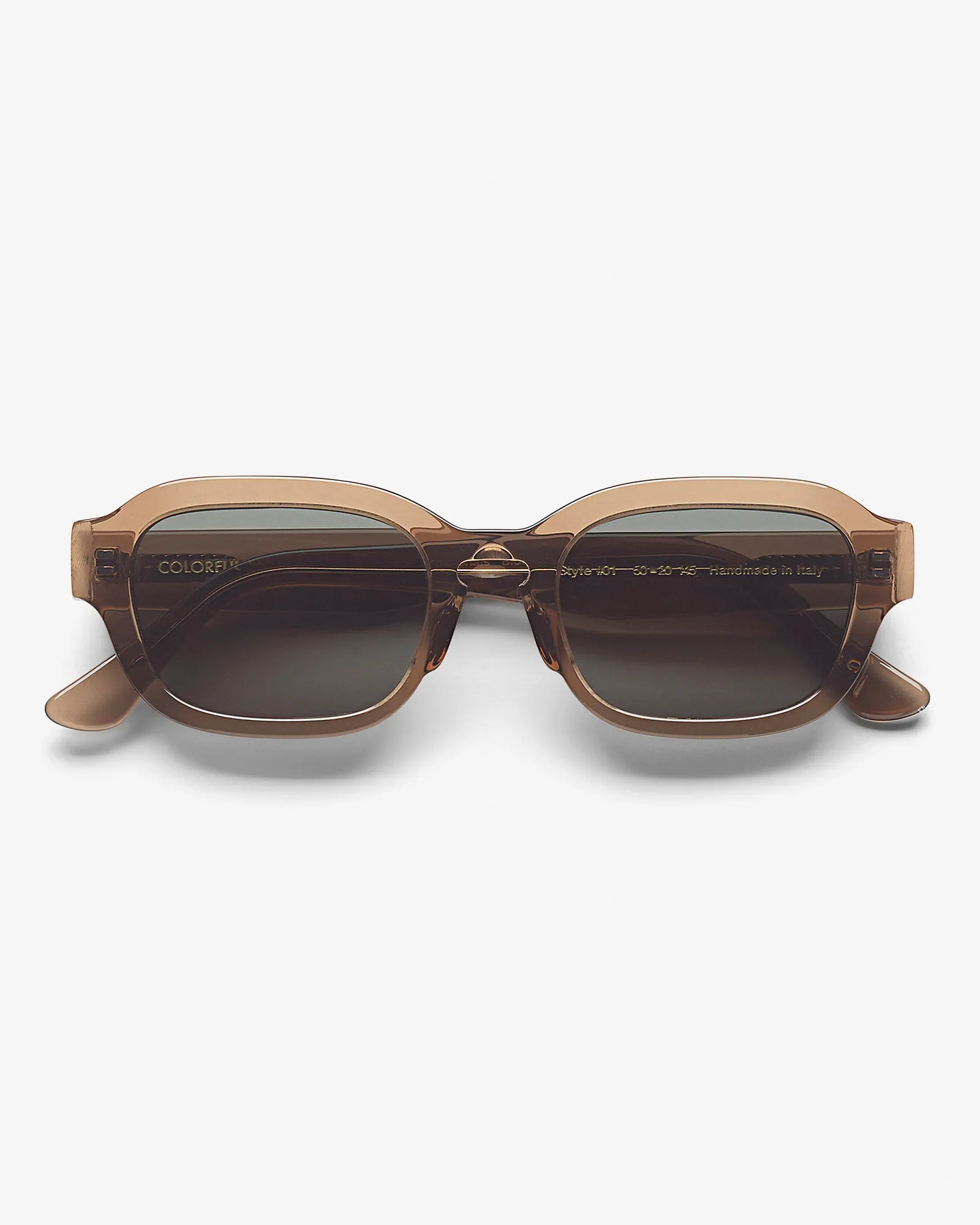 Sunglass 01 - Coffee Brown - Green