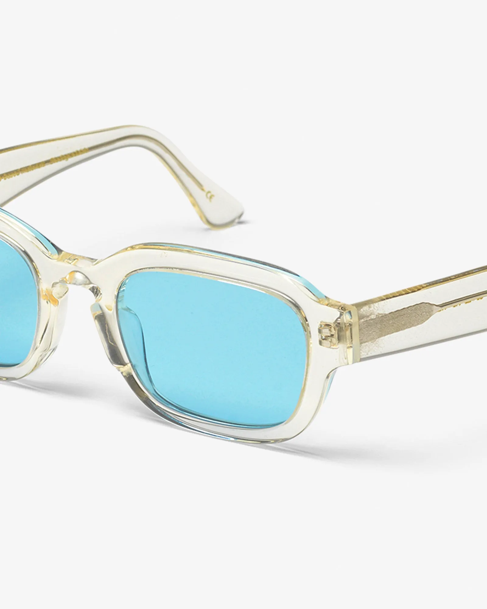 Sunglass 01 - Soft Yellow - Blue