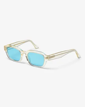 Sunglass 01 - Soft Yellow - Blue