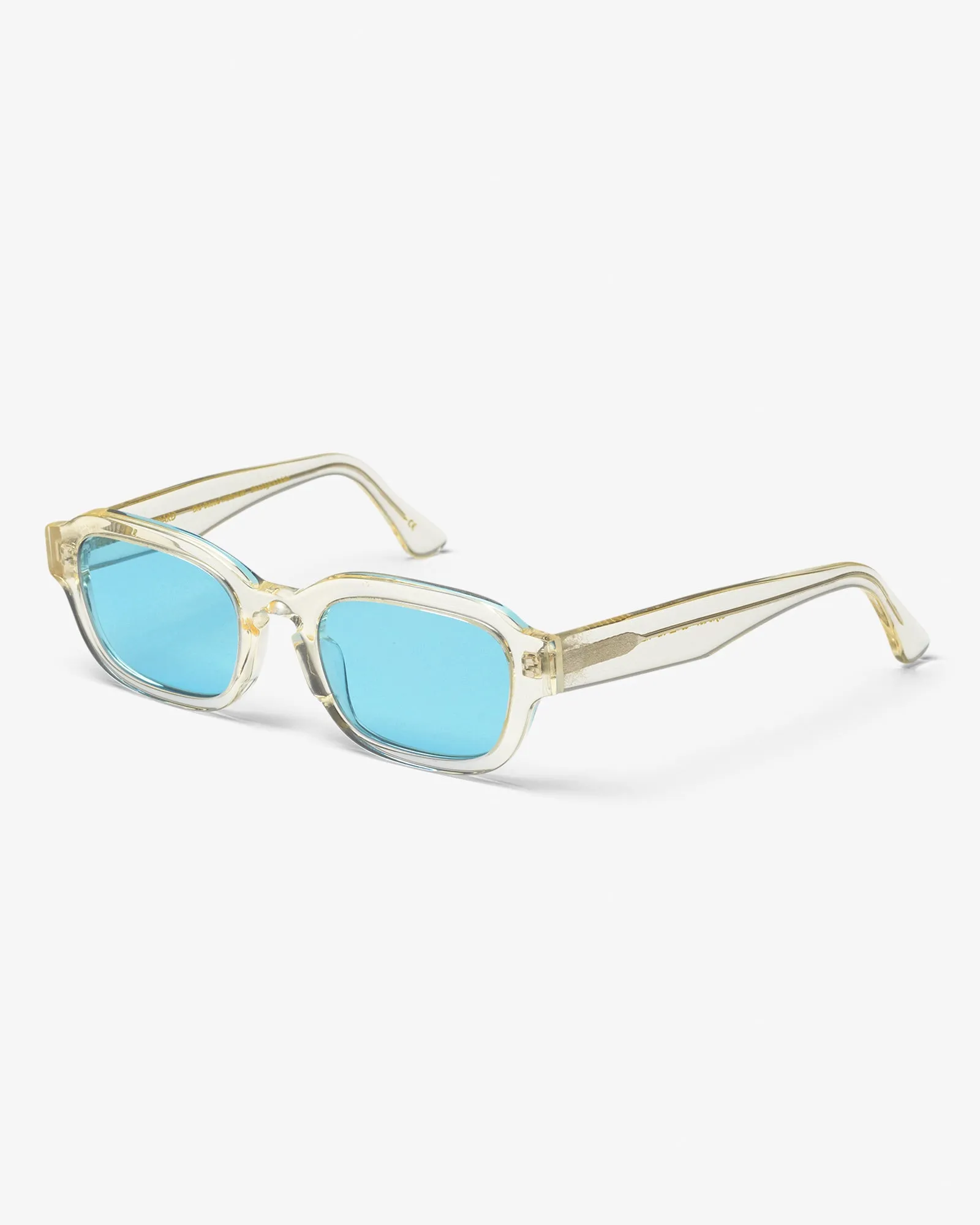 Sunglass 01 - Soft Yellow - Blue