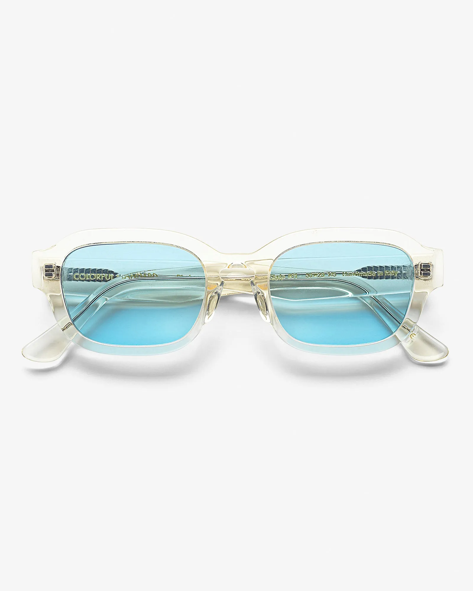 Sunglass 01 - Soft Yellow - Blue