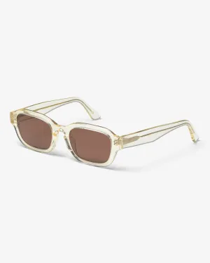 Sunglass 01 - Soft Yellow - Brown