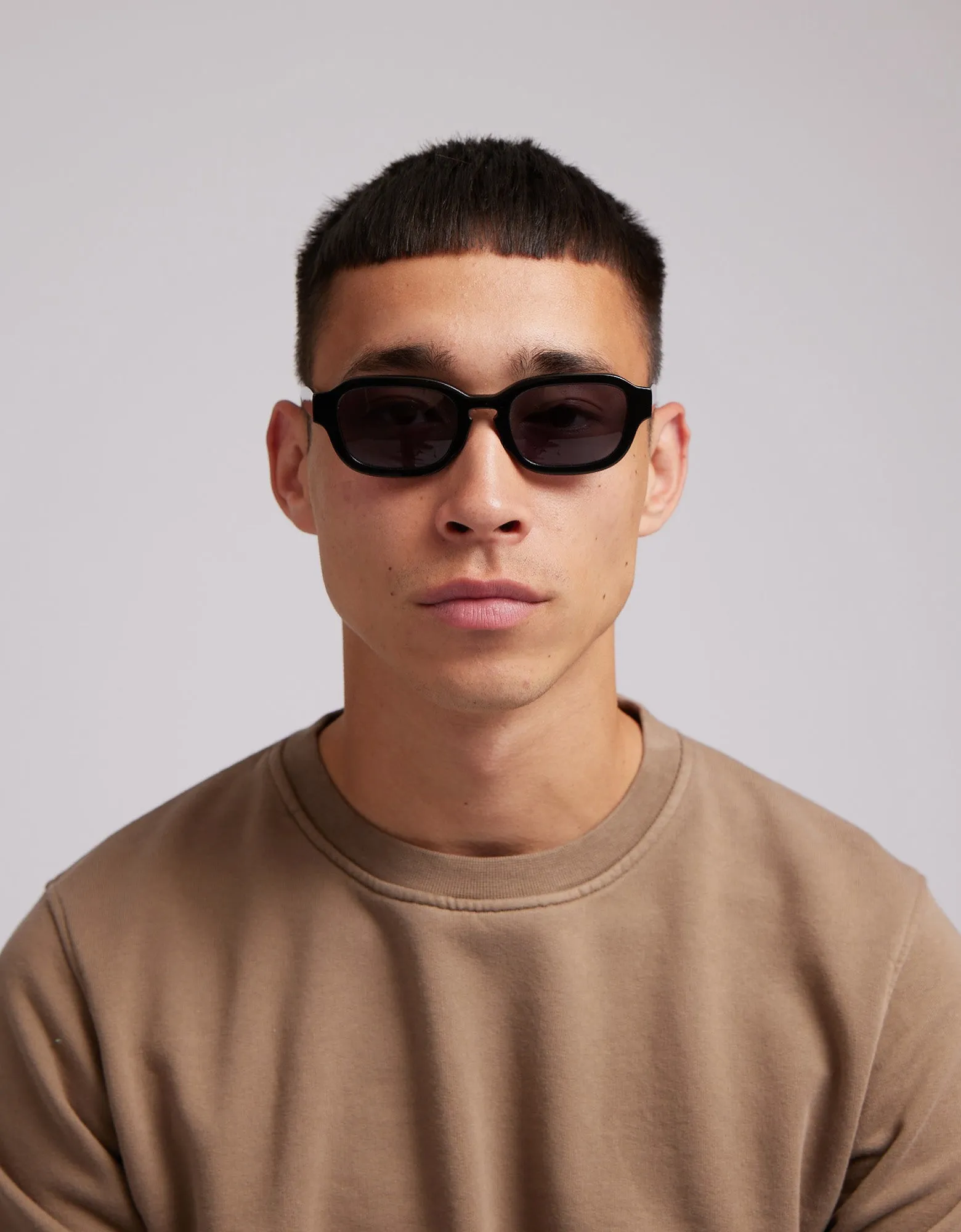 Sunglass 01 - Soft Yellow - Brown