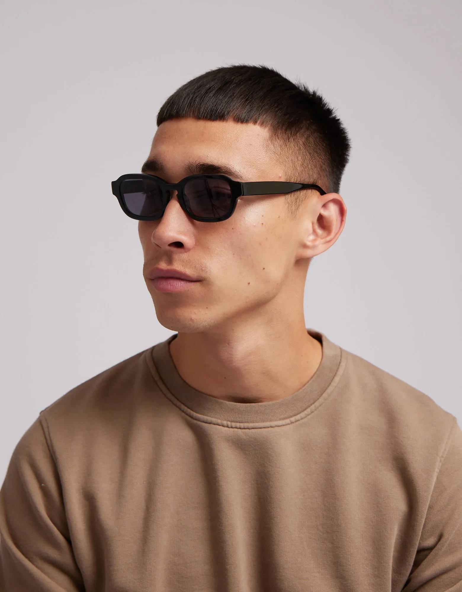 Sunglass 01 - Soft Yellow - Brown