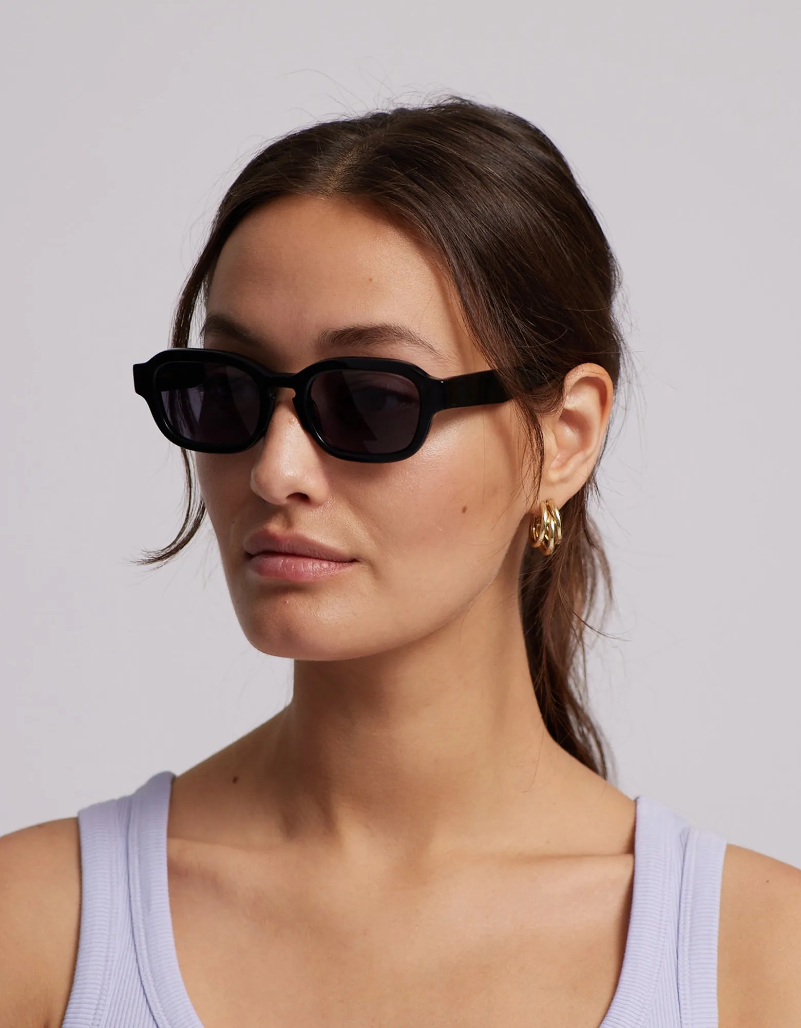 Sunglass 01 - Soft Yellow - Brown