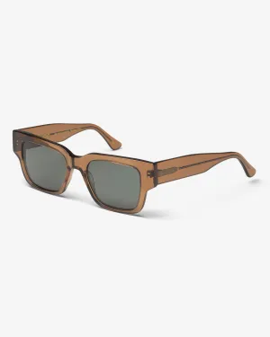 Sunglass 02 - Coffee Brown - Green