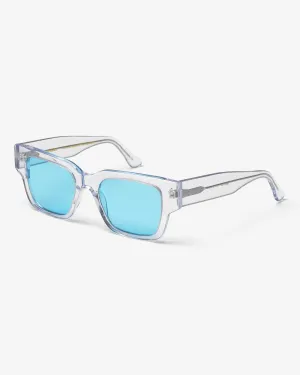 Sunglass 02 - Crystal Clear - Blue