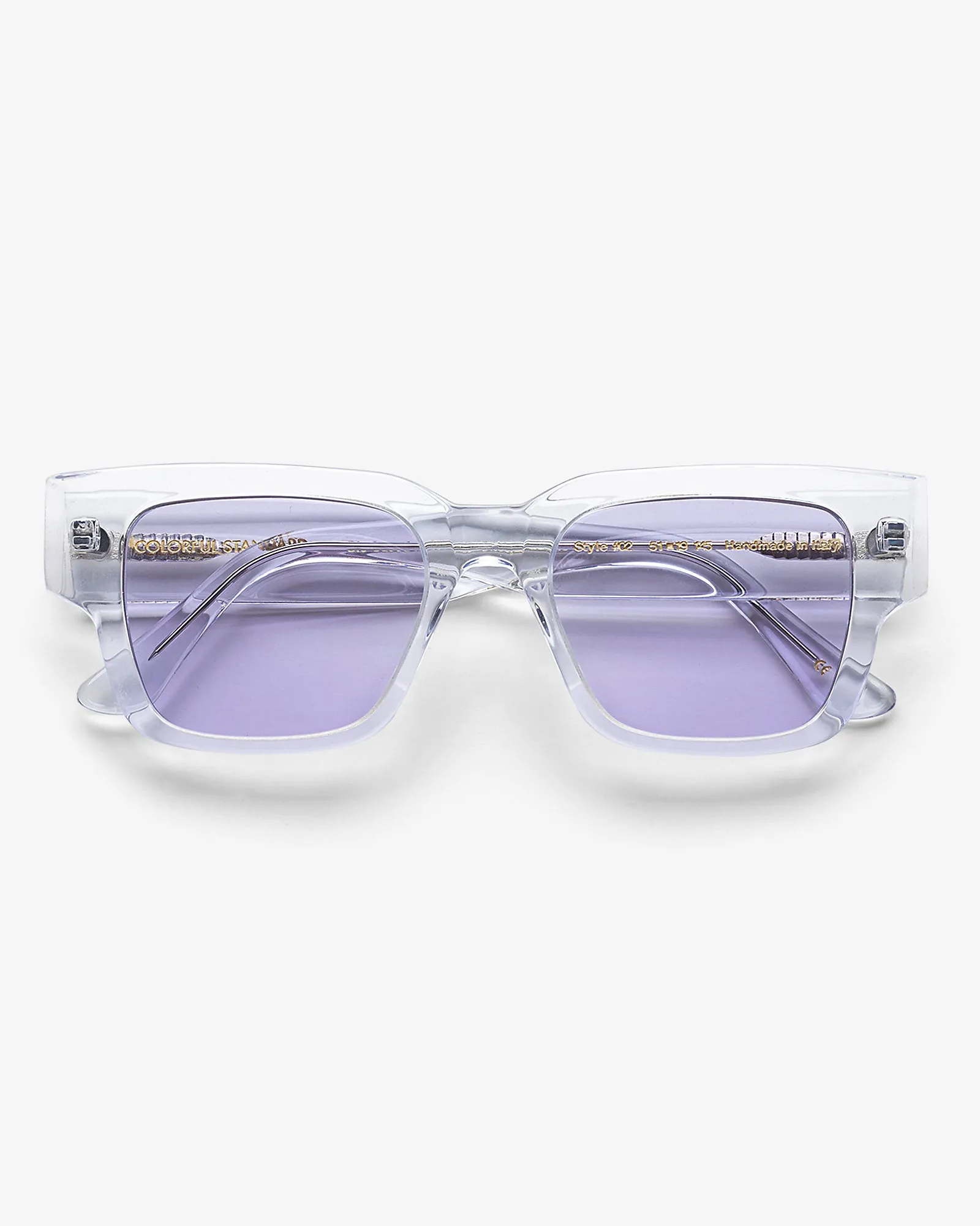 Sunglass 02 - Crystal Clear - Lavender