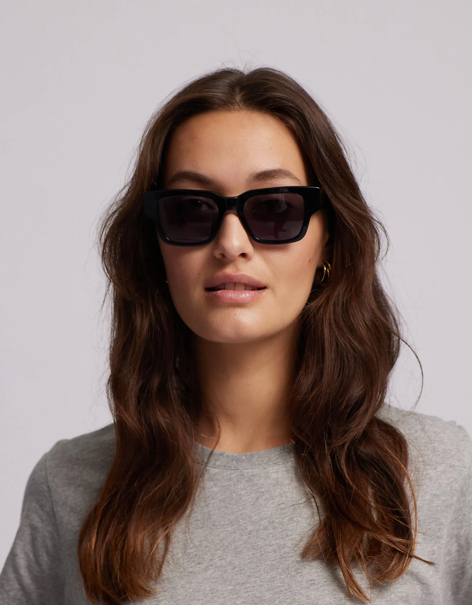 Sunglass 02 - Deep Black Solid - Black