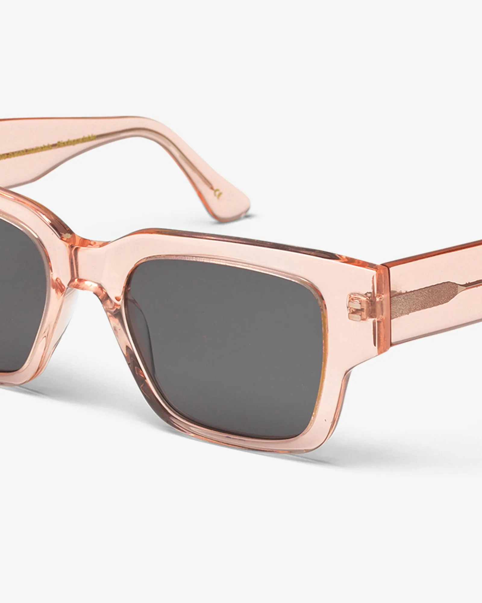 Sunglass 02 - Faded Pink - Black
