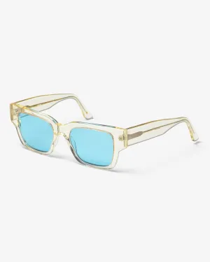 Sunglass 02 - Soft Yellow - Blue