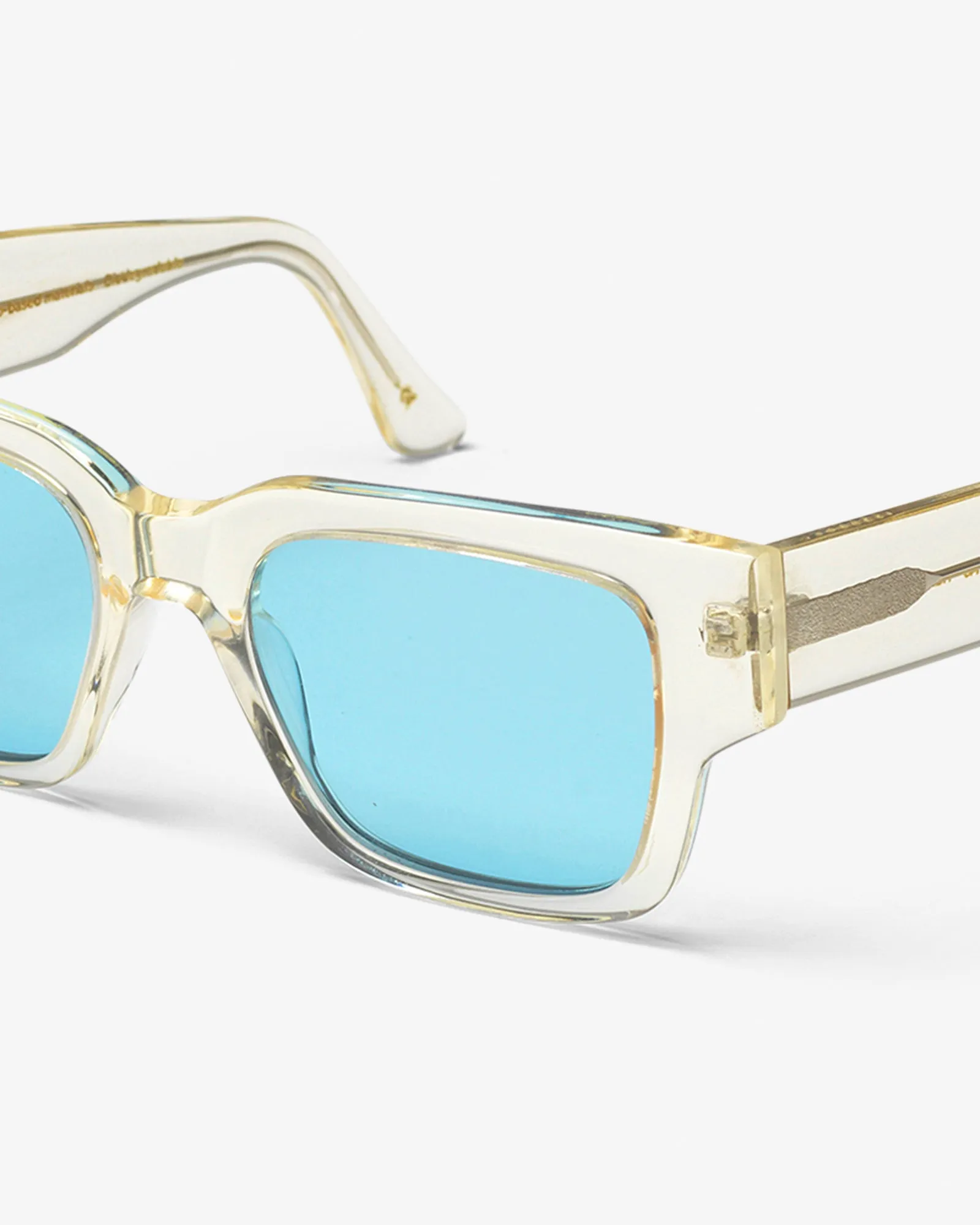 Sunglass 02 - Soft Yellow - Blue