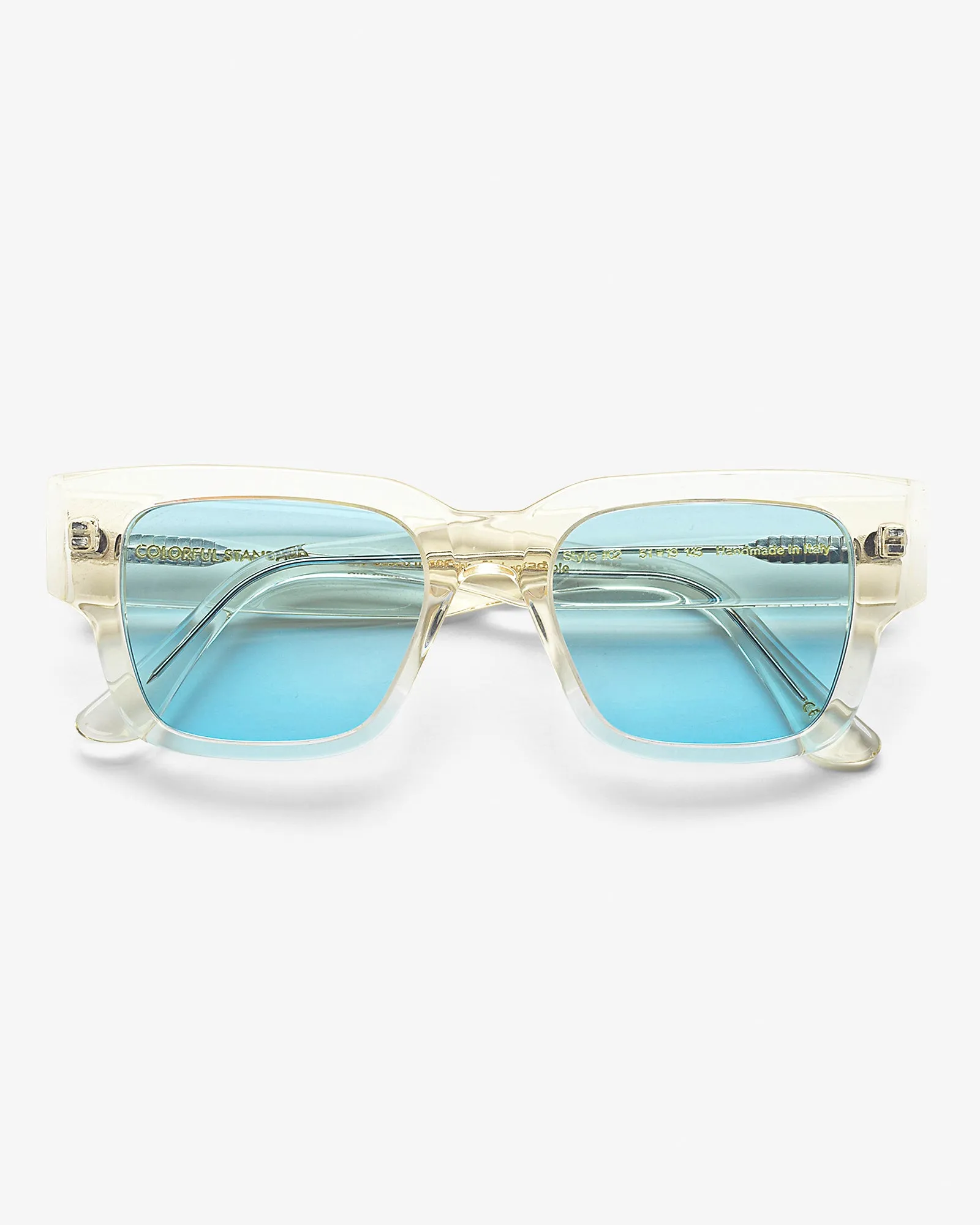 Sunglass 02 - Soft Yellow - Blue