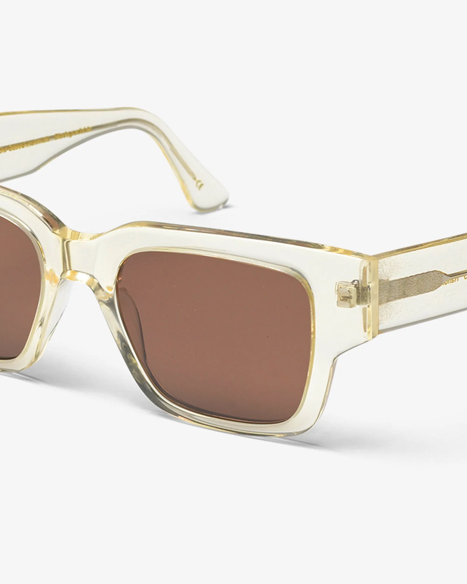Sunglass 02 - Soft Yellow - Brown
