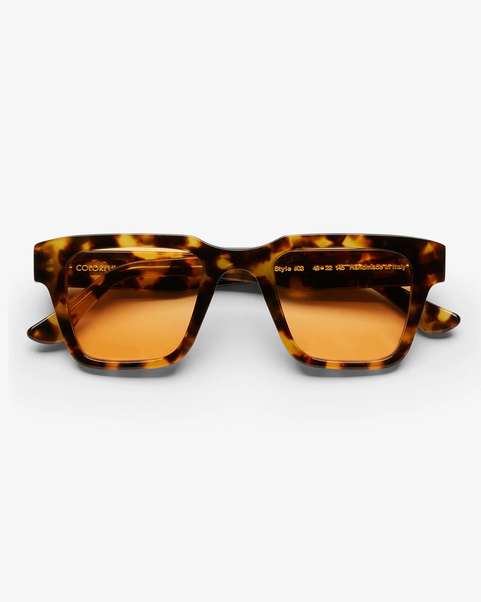 Sunglass 03 - Classic Havana - Orange