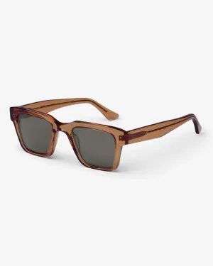 Sunglass 03 - Coffee Brown - Green