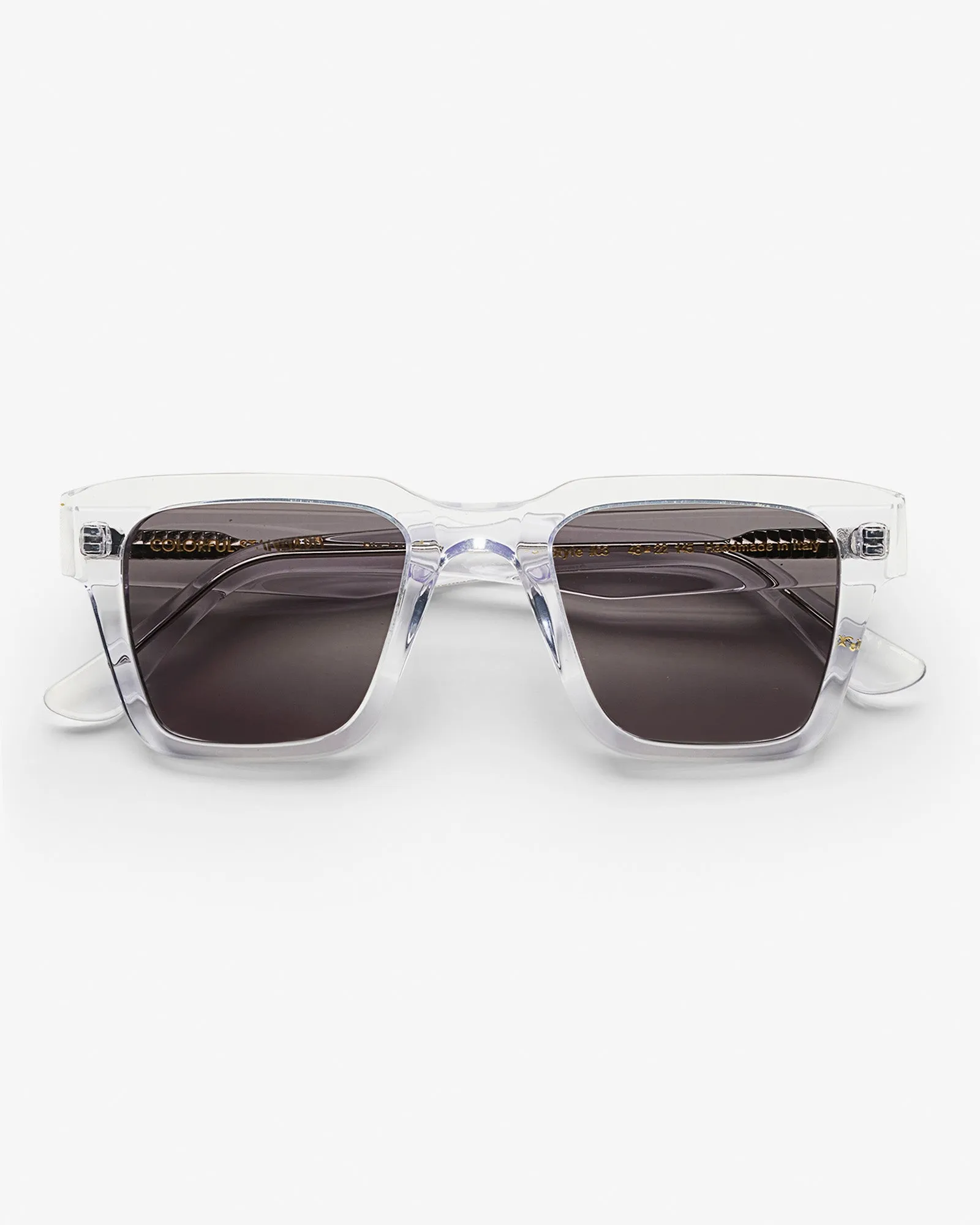 Sunglass 03 - Crystal Clear - Black