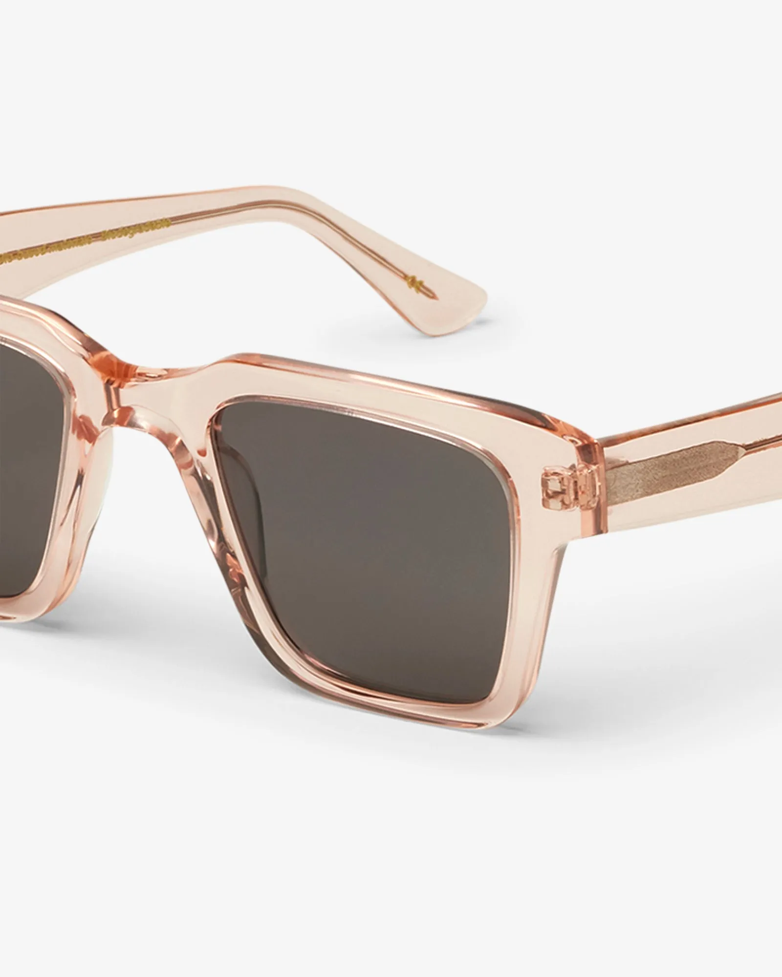 Sunglass 03 - Faded Pink - Black