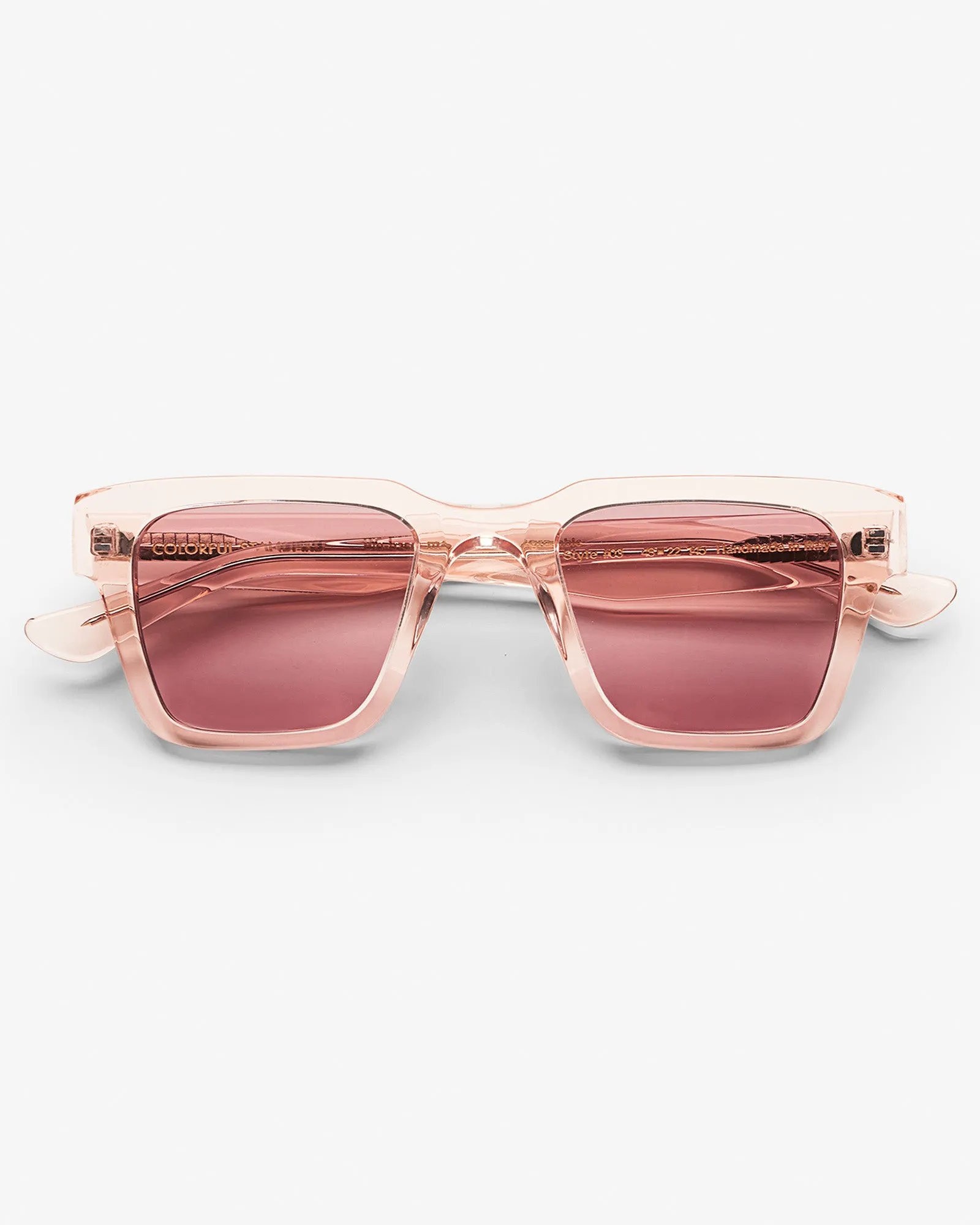 Sunglass 03 - Faded Pink - Dark Pink