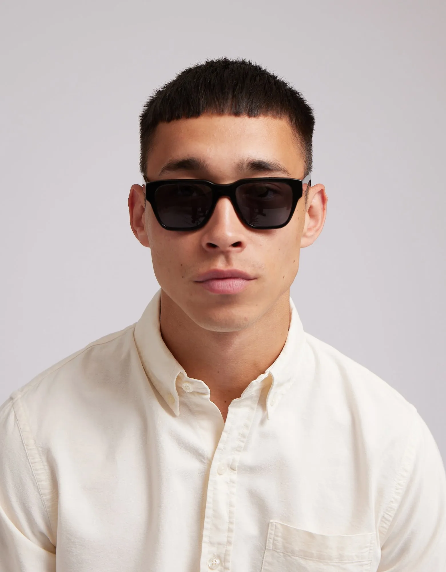 Sunglass 03 - Soft Yellow - Brown