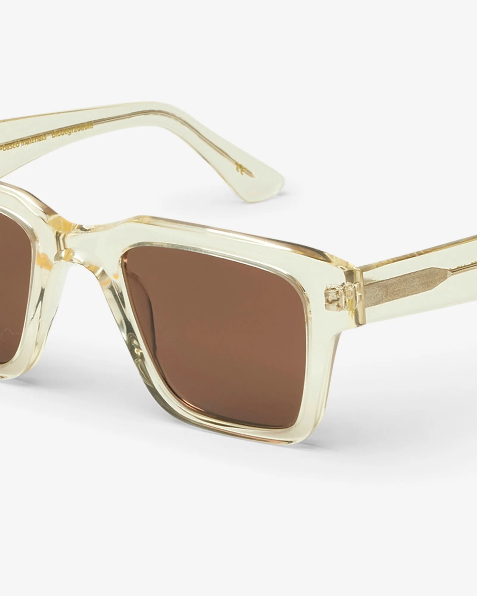 Sunglass 03 - Soft Yellow - Brown