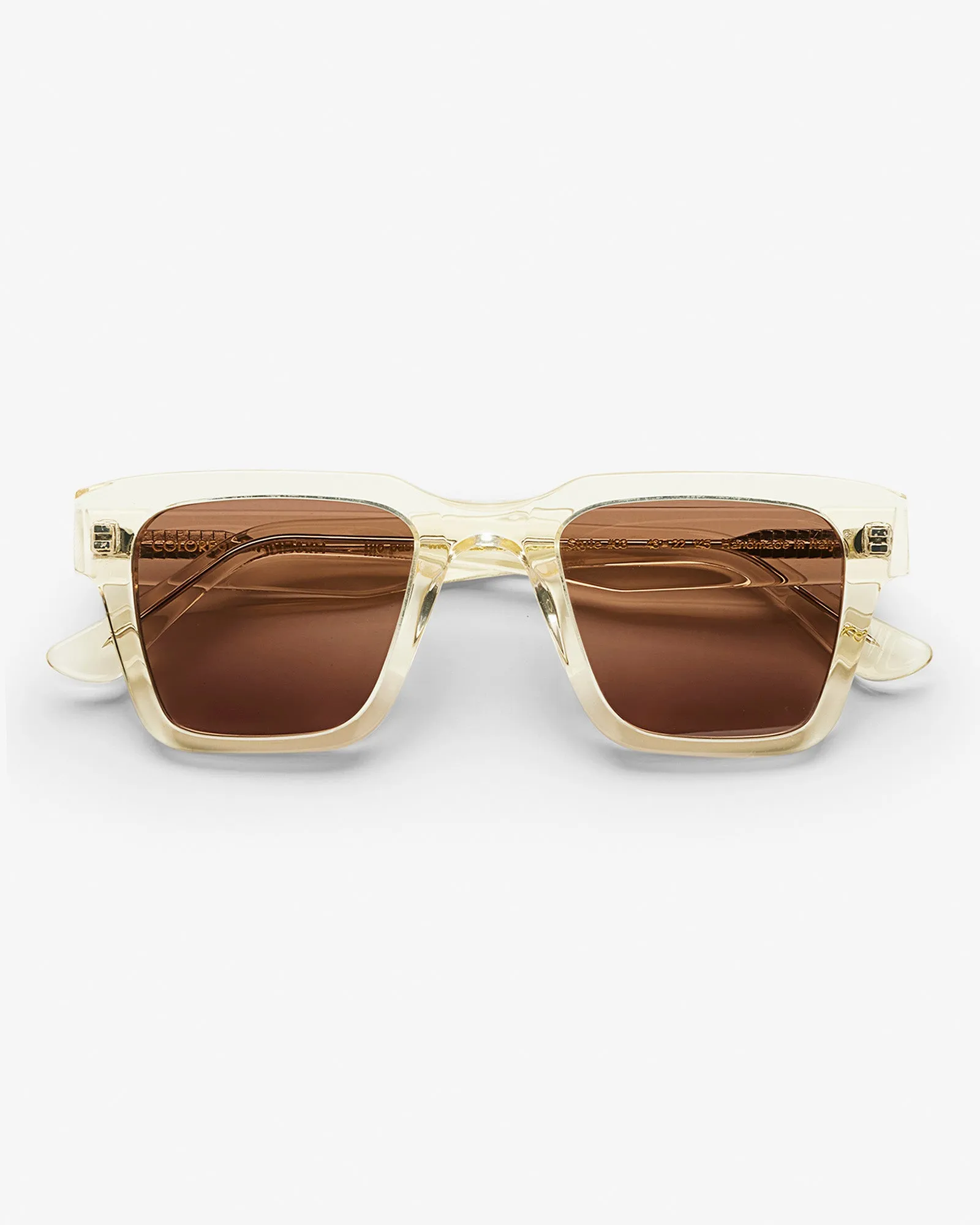 Sunglass 03 - Soft Yellow - Brown