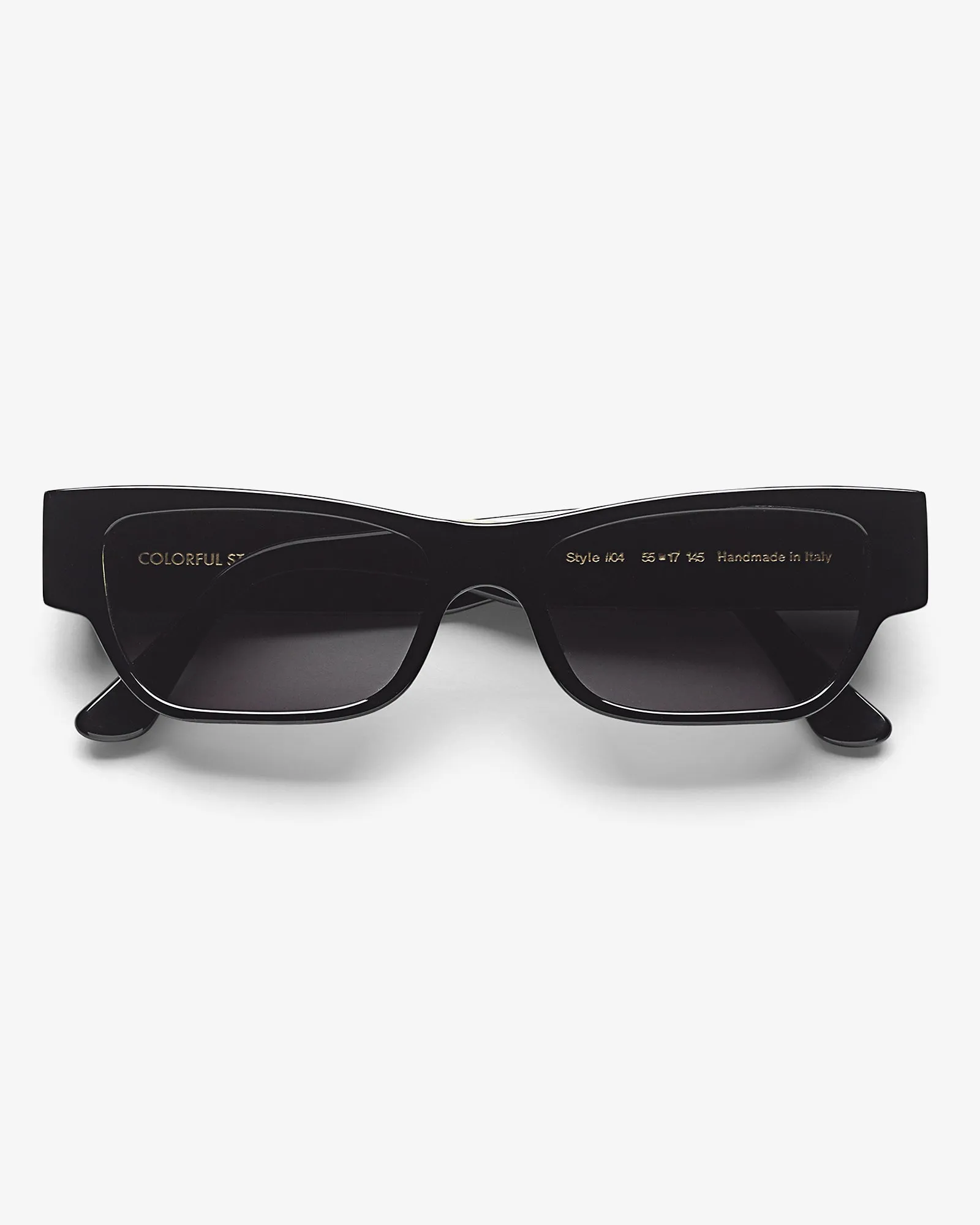 Sunglass 04 - Deep Black Solid - Black