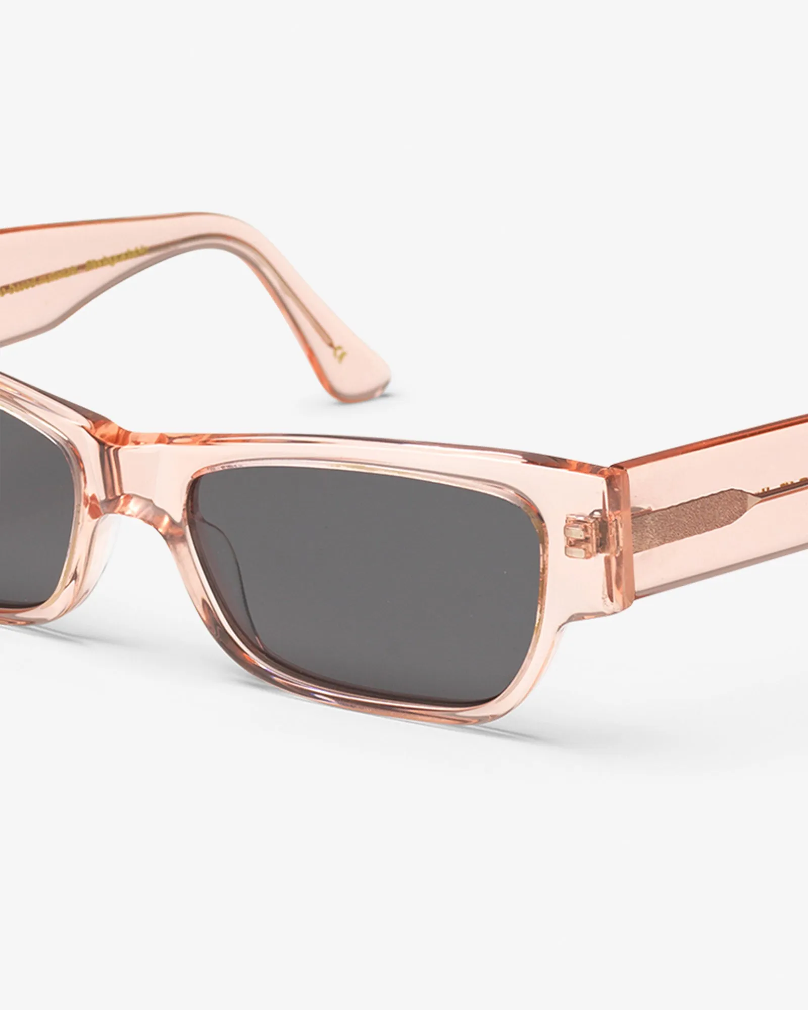 Sunglass 04 - Faded Pink - Black