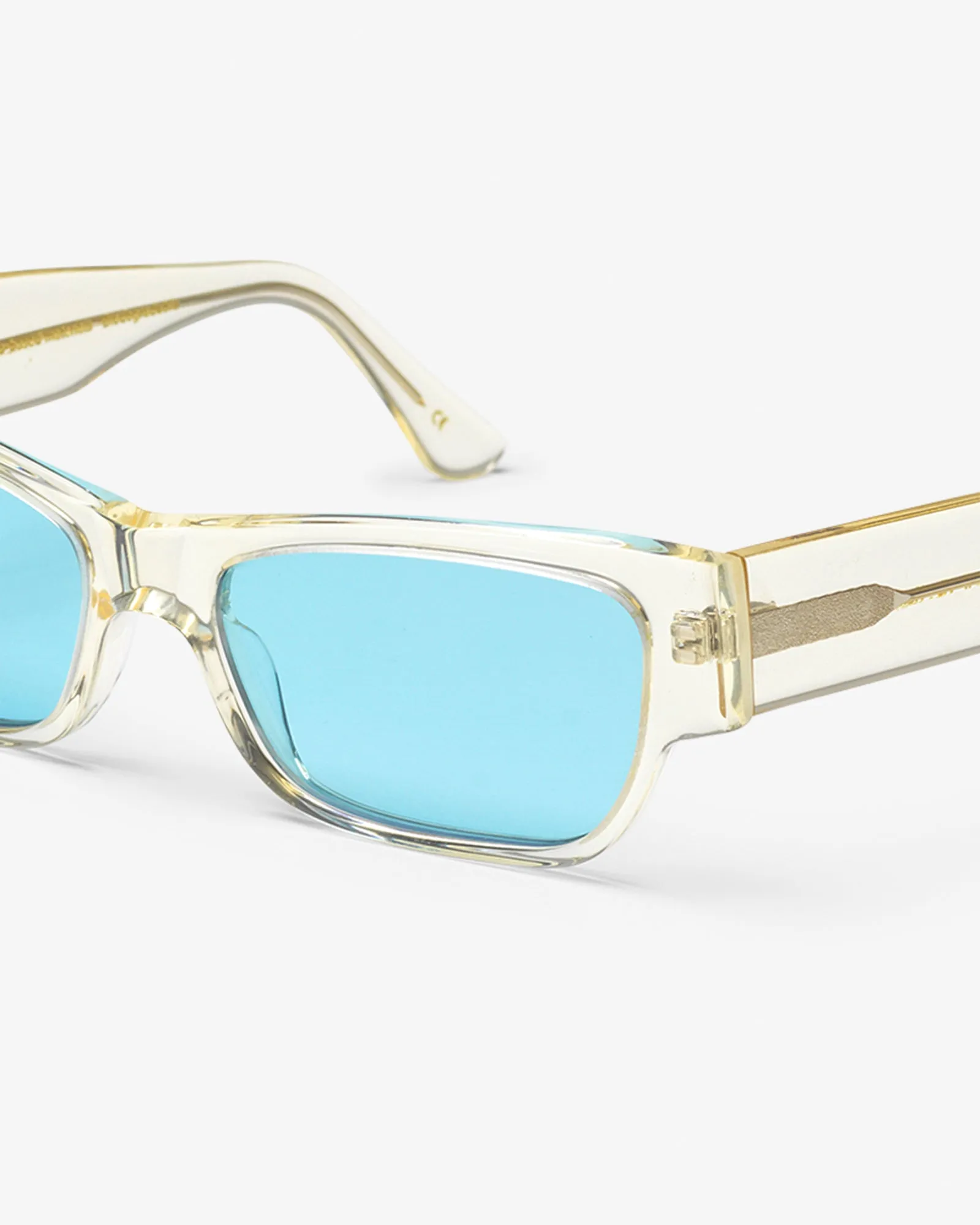 Sunglass 04 - Soft Yellow - Blue