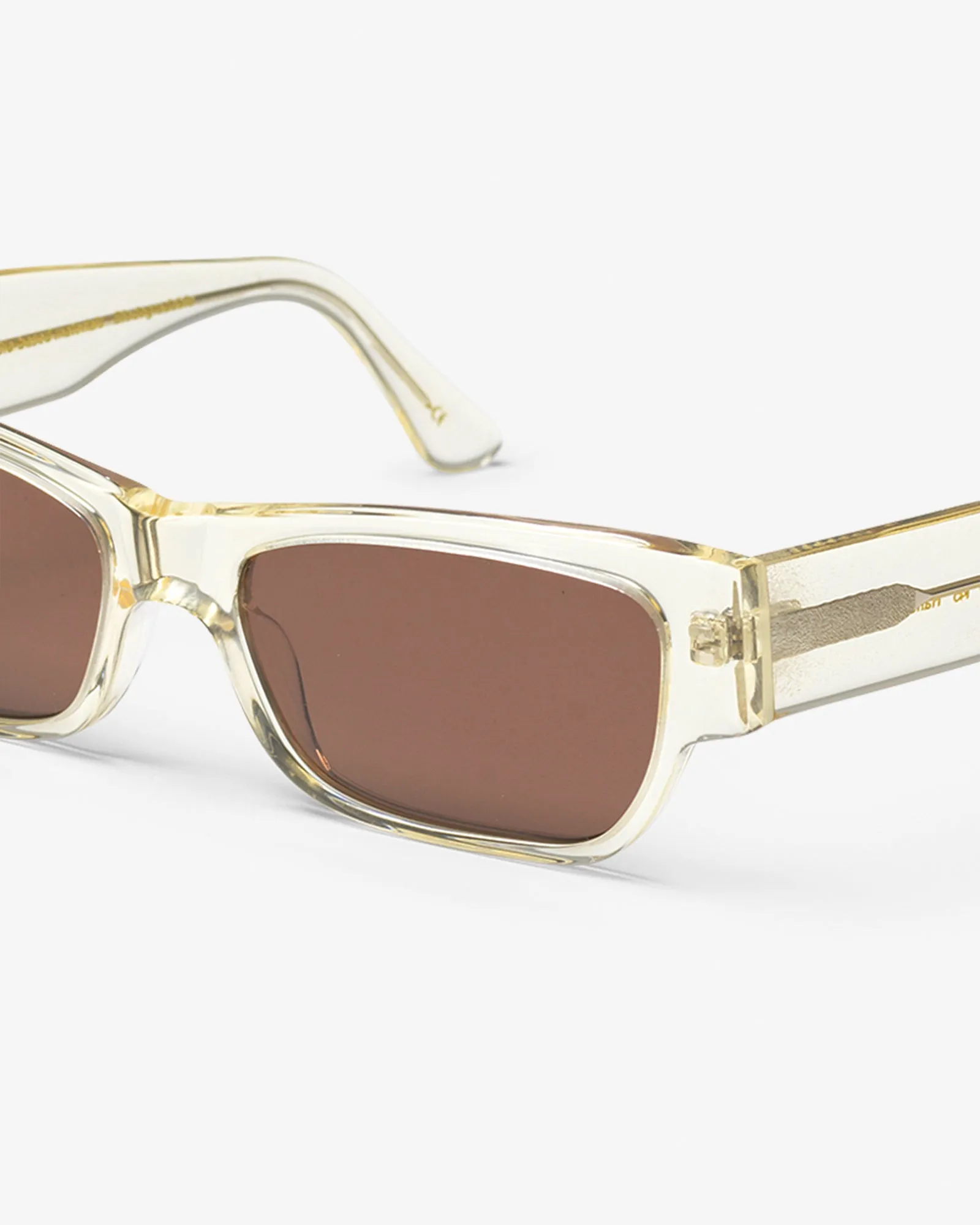 Sunglass 04 - Soft Yellow - Brown
