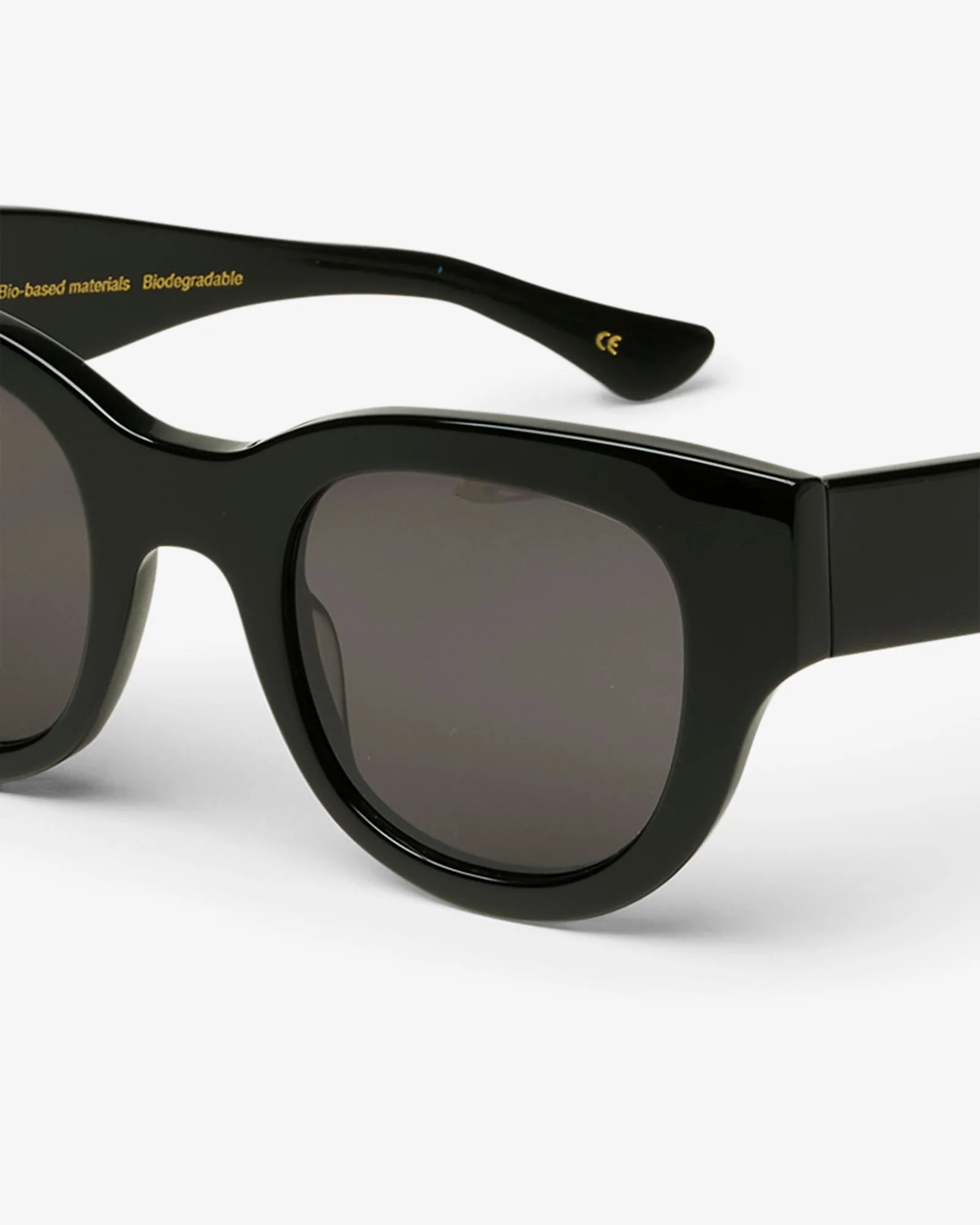 Sunglass 06 - Deep Black Solid - Black