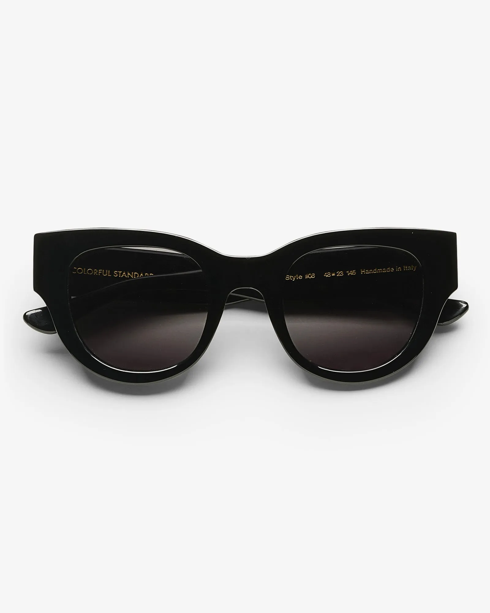 Sunglass 06 - Deep Black Solid - Black