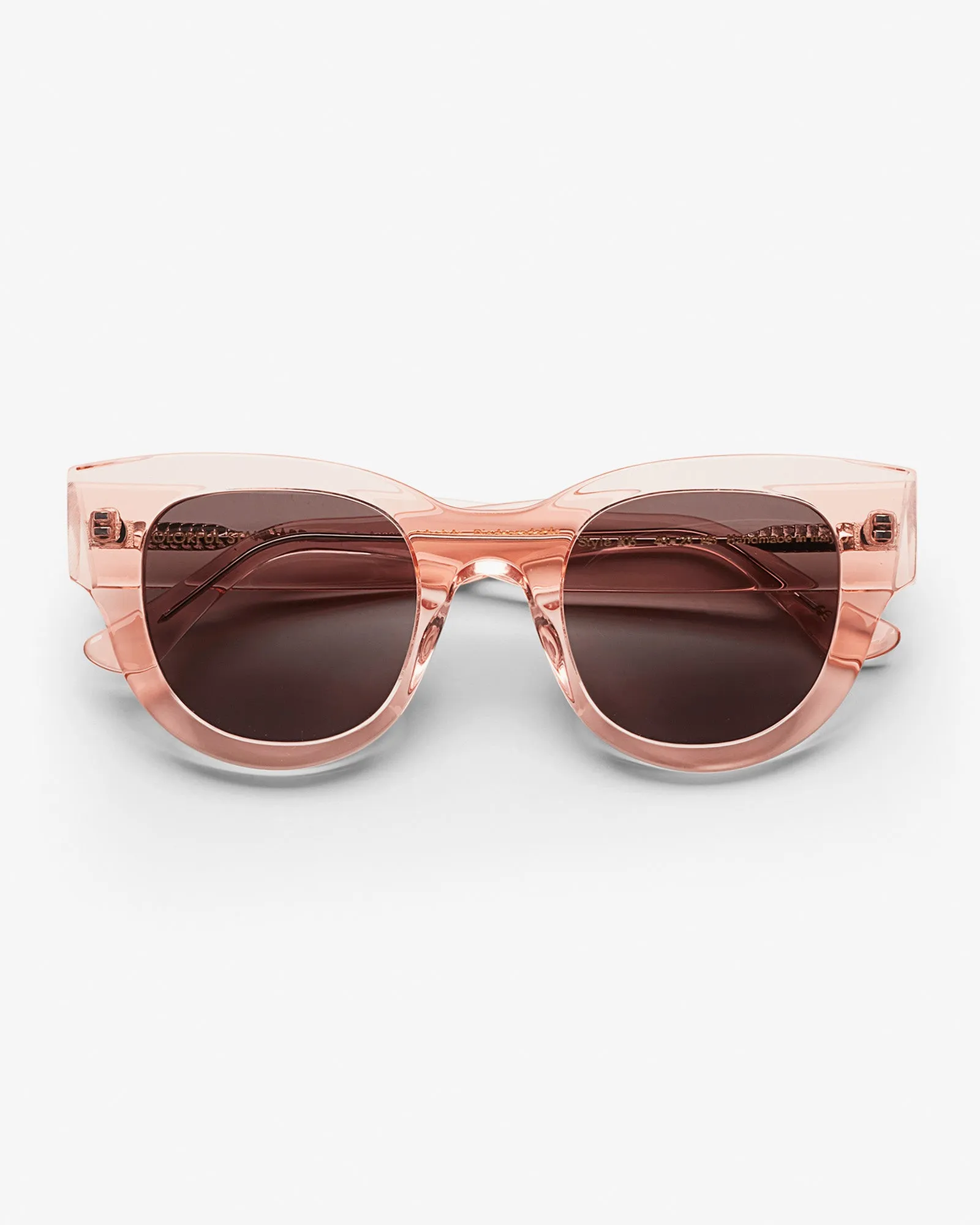Sunglass 06 - Faded Pink - Black