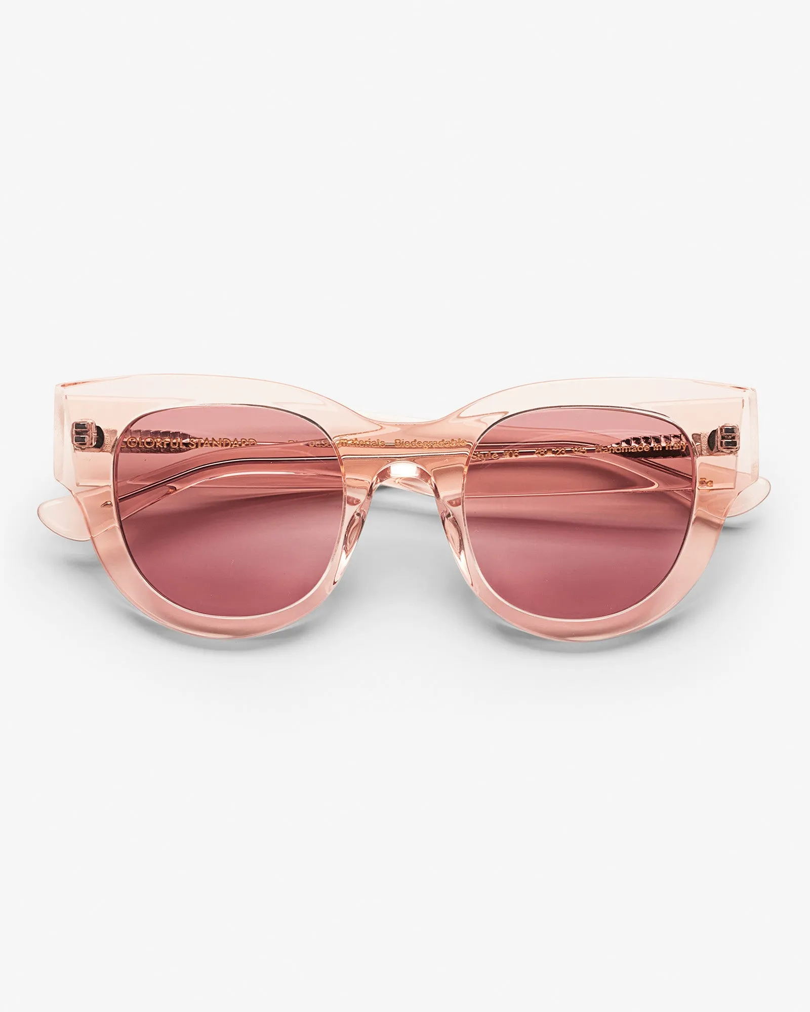 Sunglass 06 - Faded Pink - Dark Pink