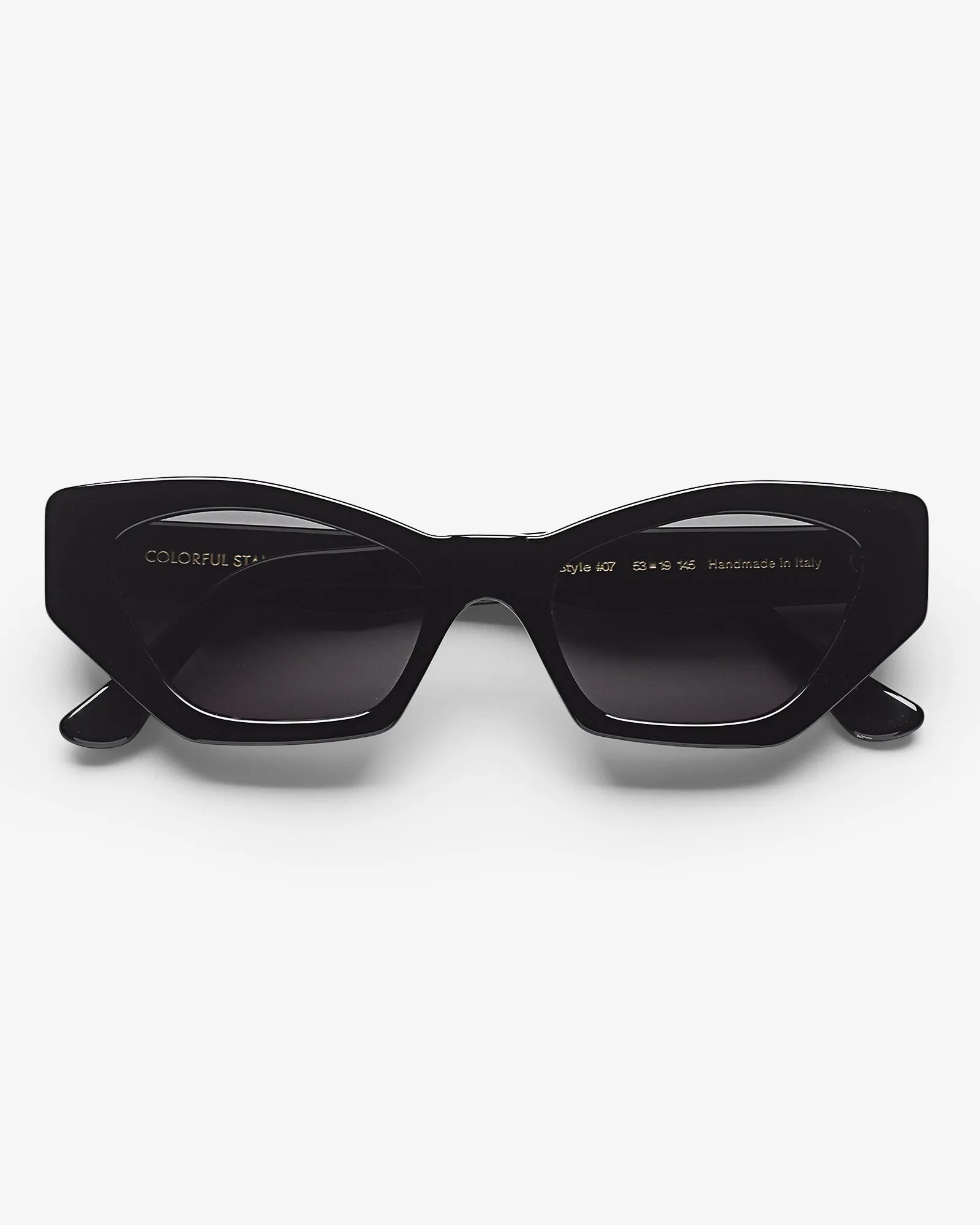 Sunglass 07 - Deep Black Solid - Black