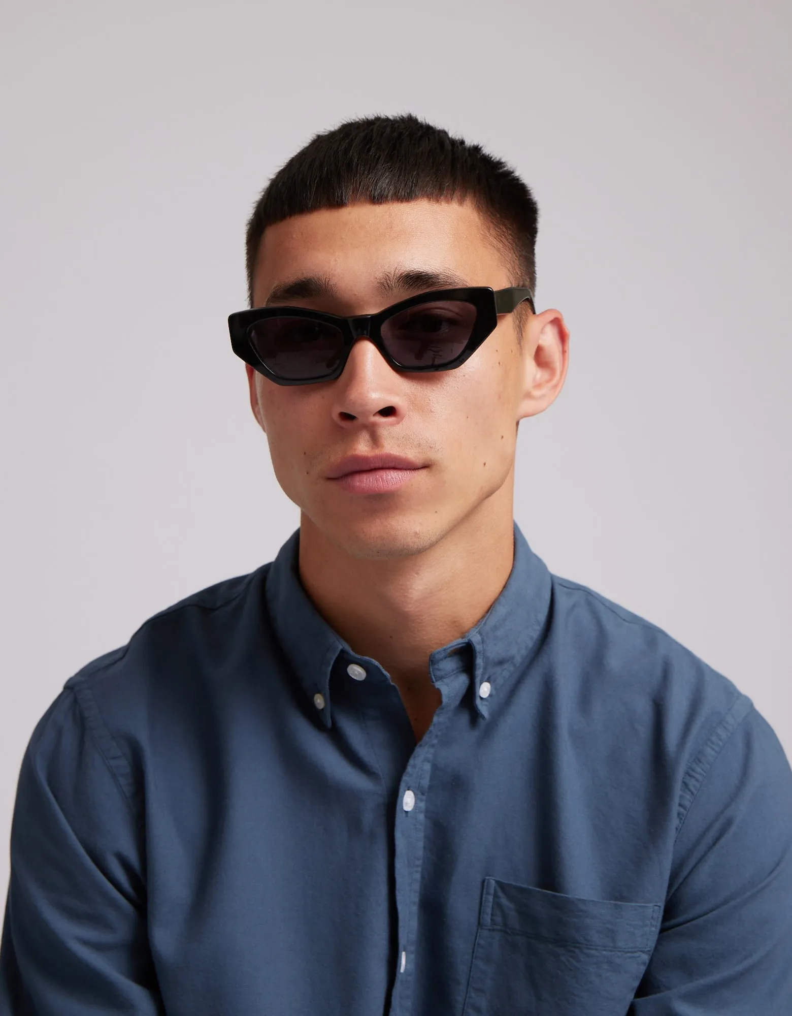 Sunglass 07 - Deep Black Solid - Black