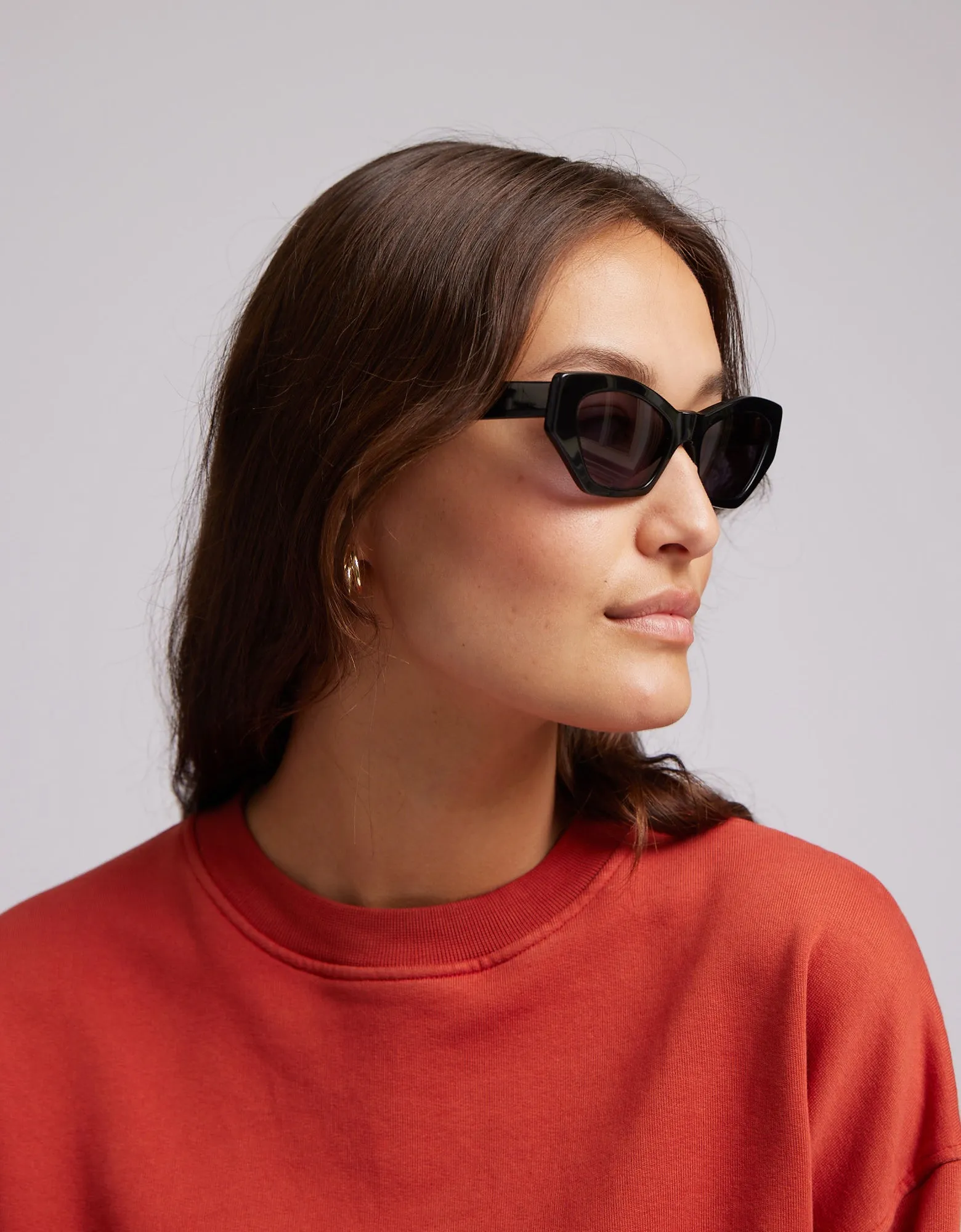 Sunglass 07 - Deep Black Solid - Black