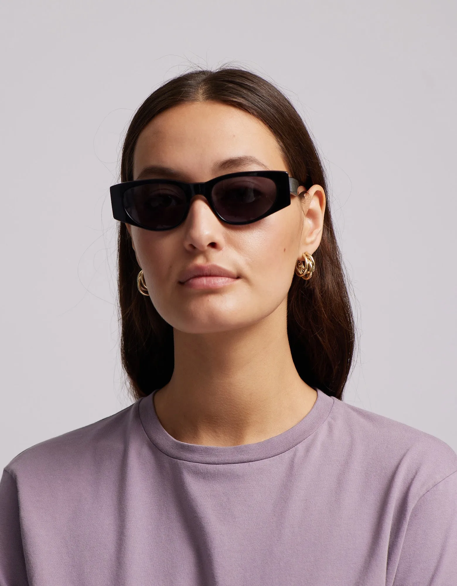 Sunglass 08 - Deep Black Solid - Black