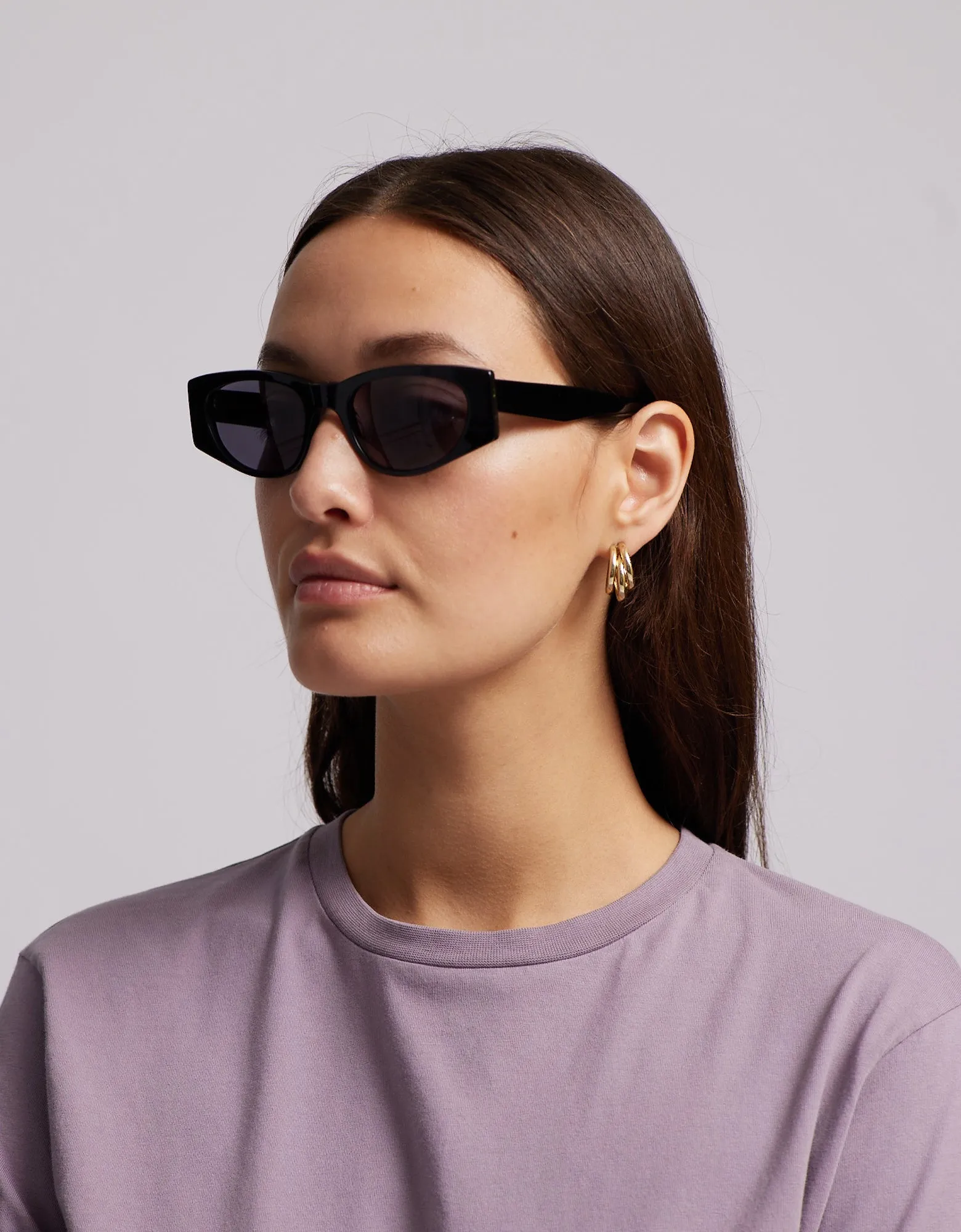 Sunglass 08 - Deep Black Solid - Black