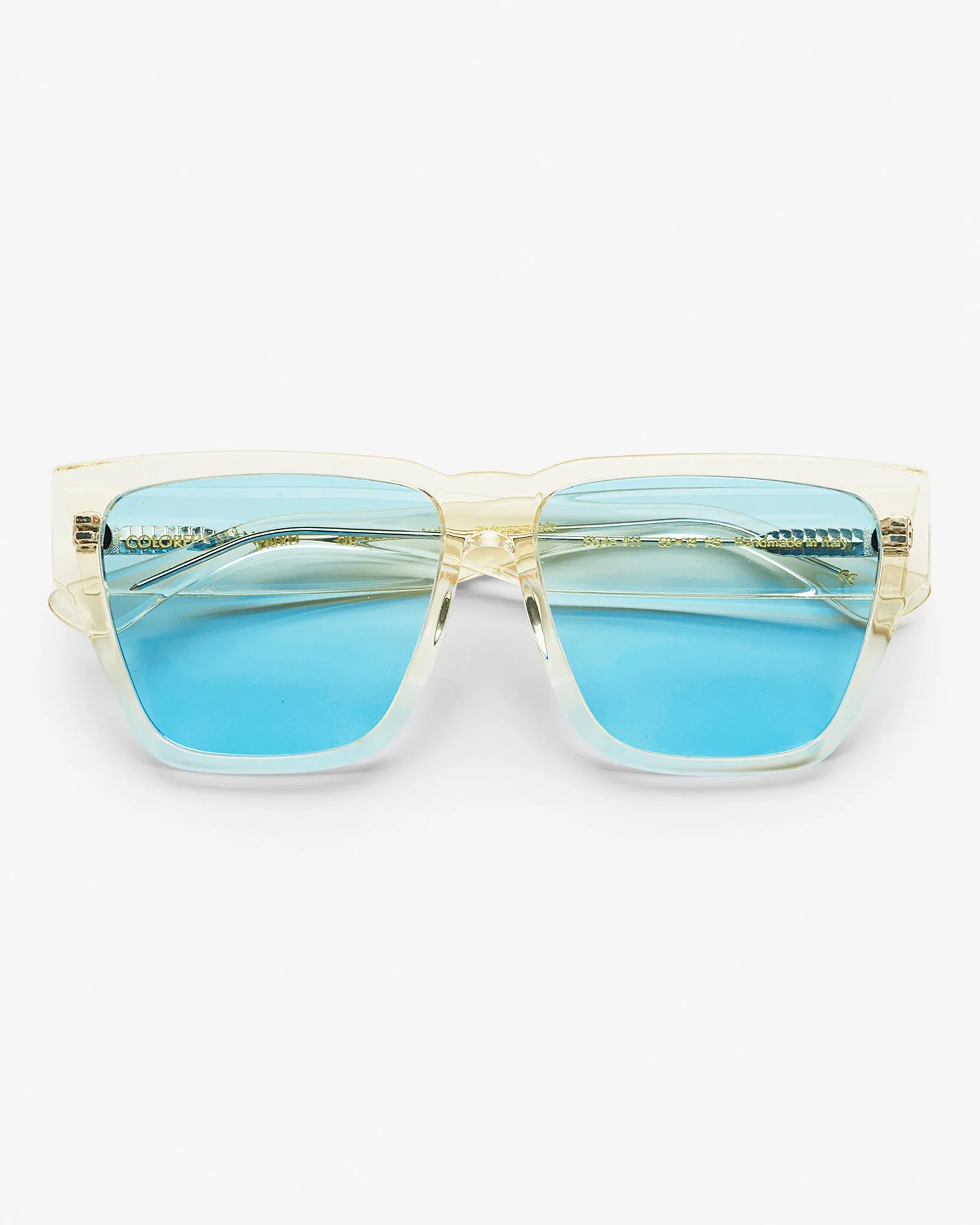 Sunglass 11 - Soft Yellow - Blue
