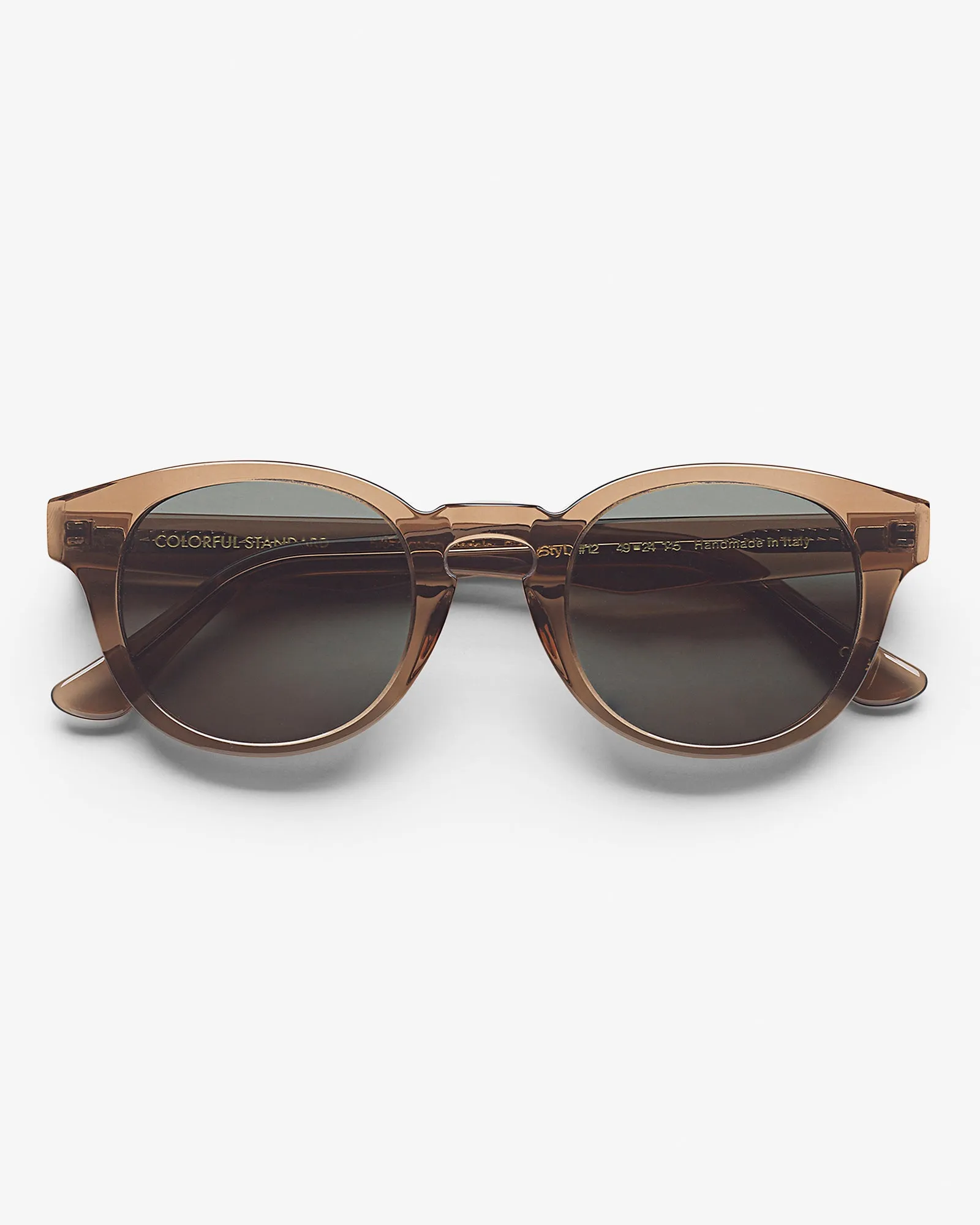 Sunglass 12 - Coffee Brown - Green