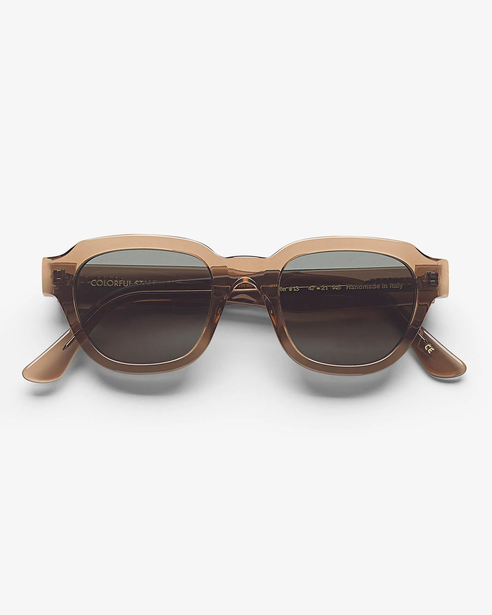 Sunglass 13 - Coffee Brown - Green