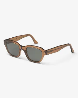 Sunglass 13 - Coffee Brown - Green